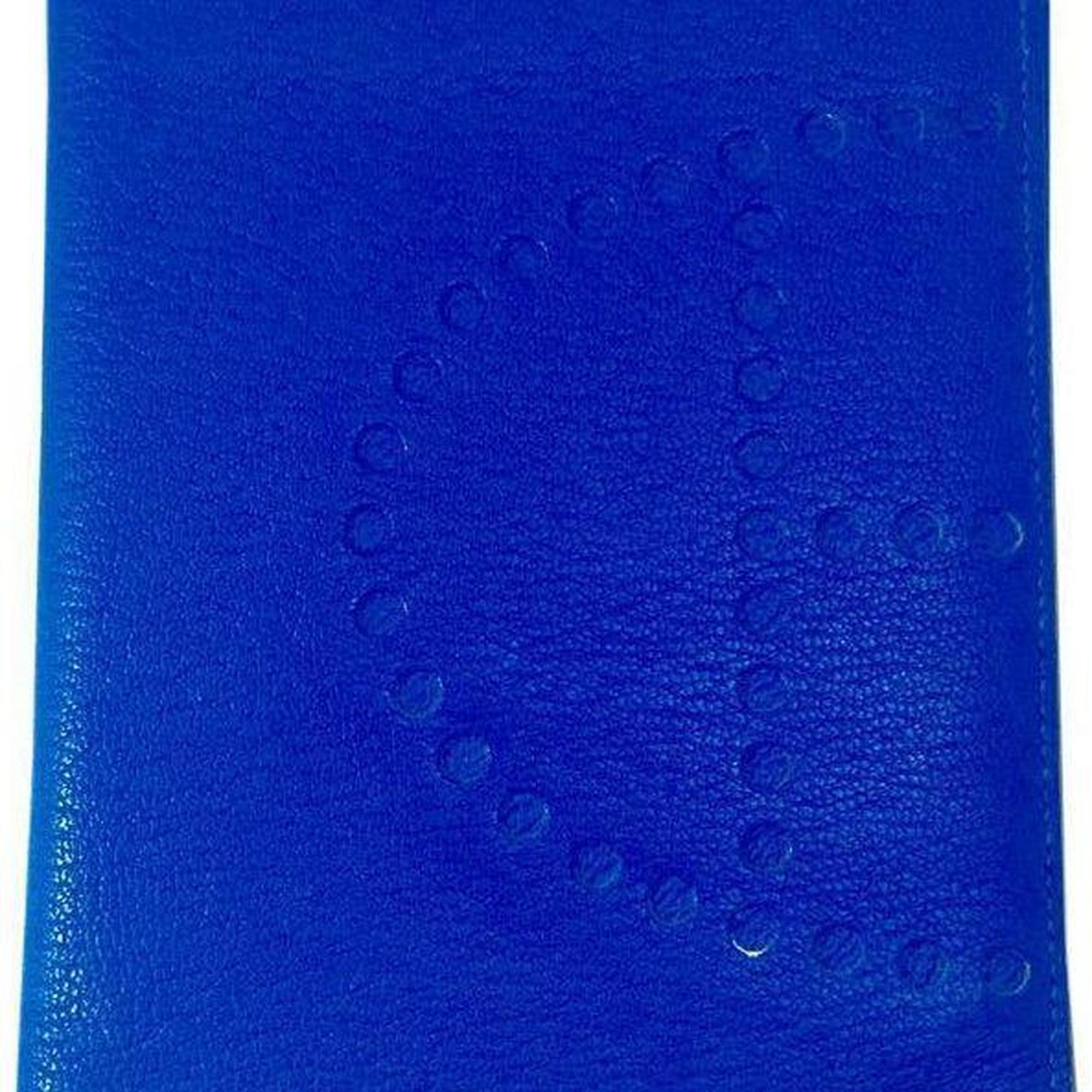 Hermes Blue Evelyne Wallet
