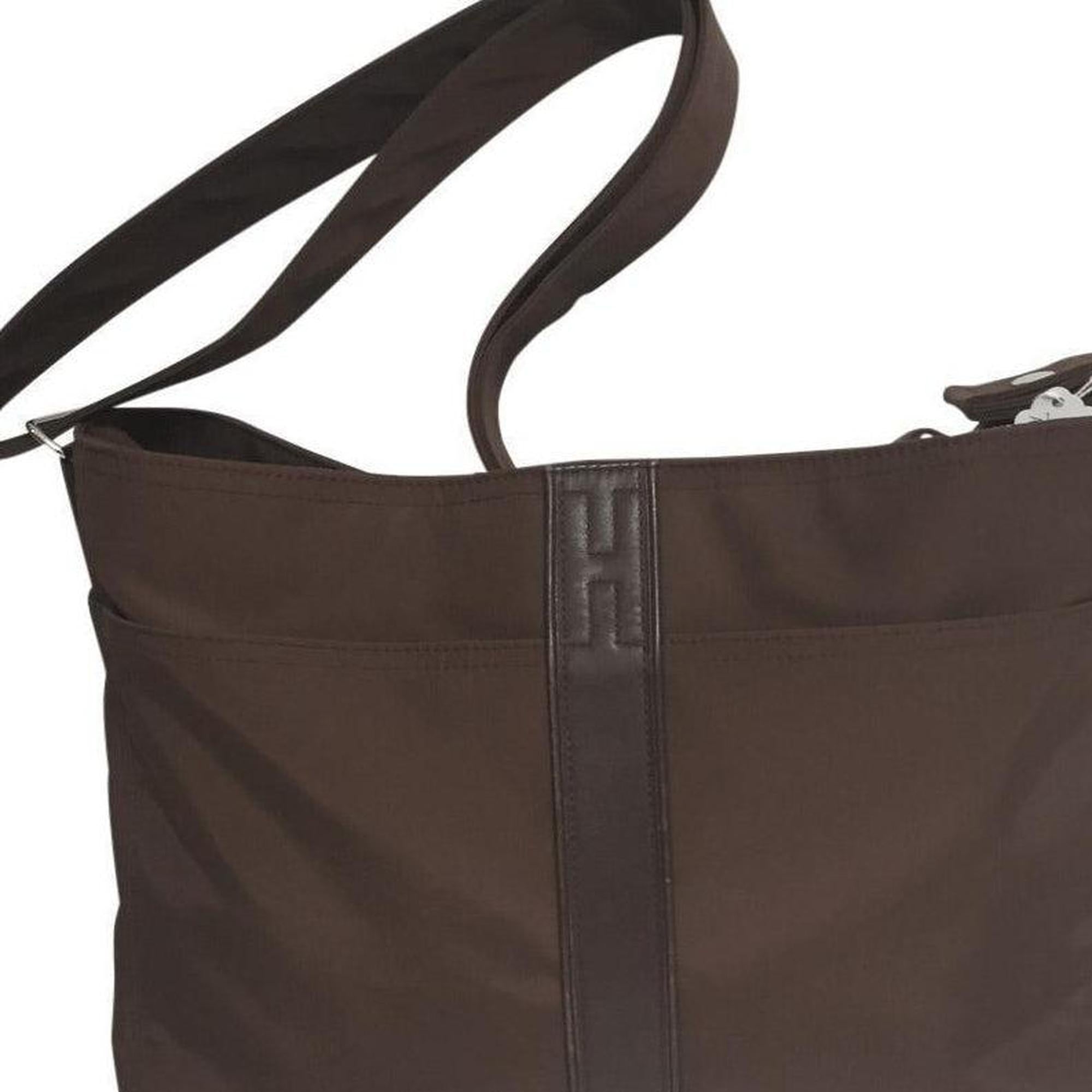 Hermes Brown Acapulco Bassas Men's Bag