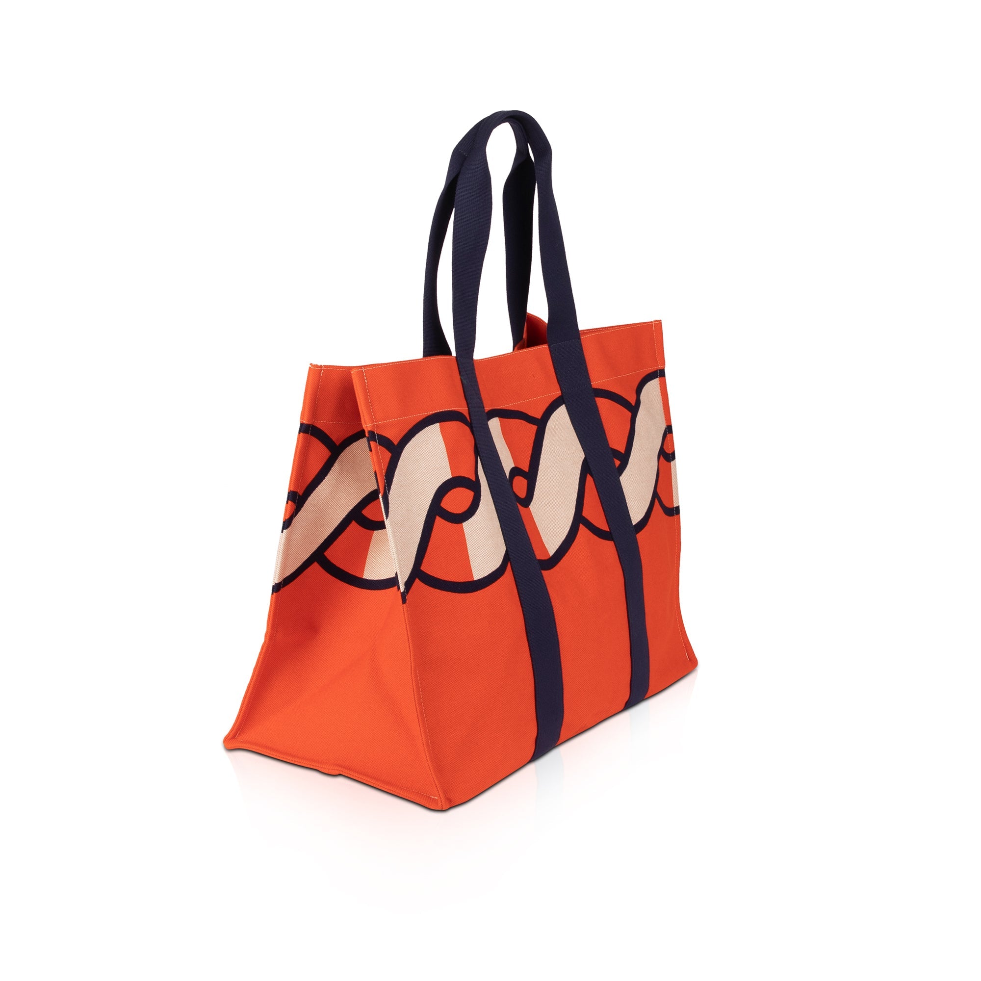 Hermes Cabas de Plage Beach Bag w/ Pochette
