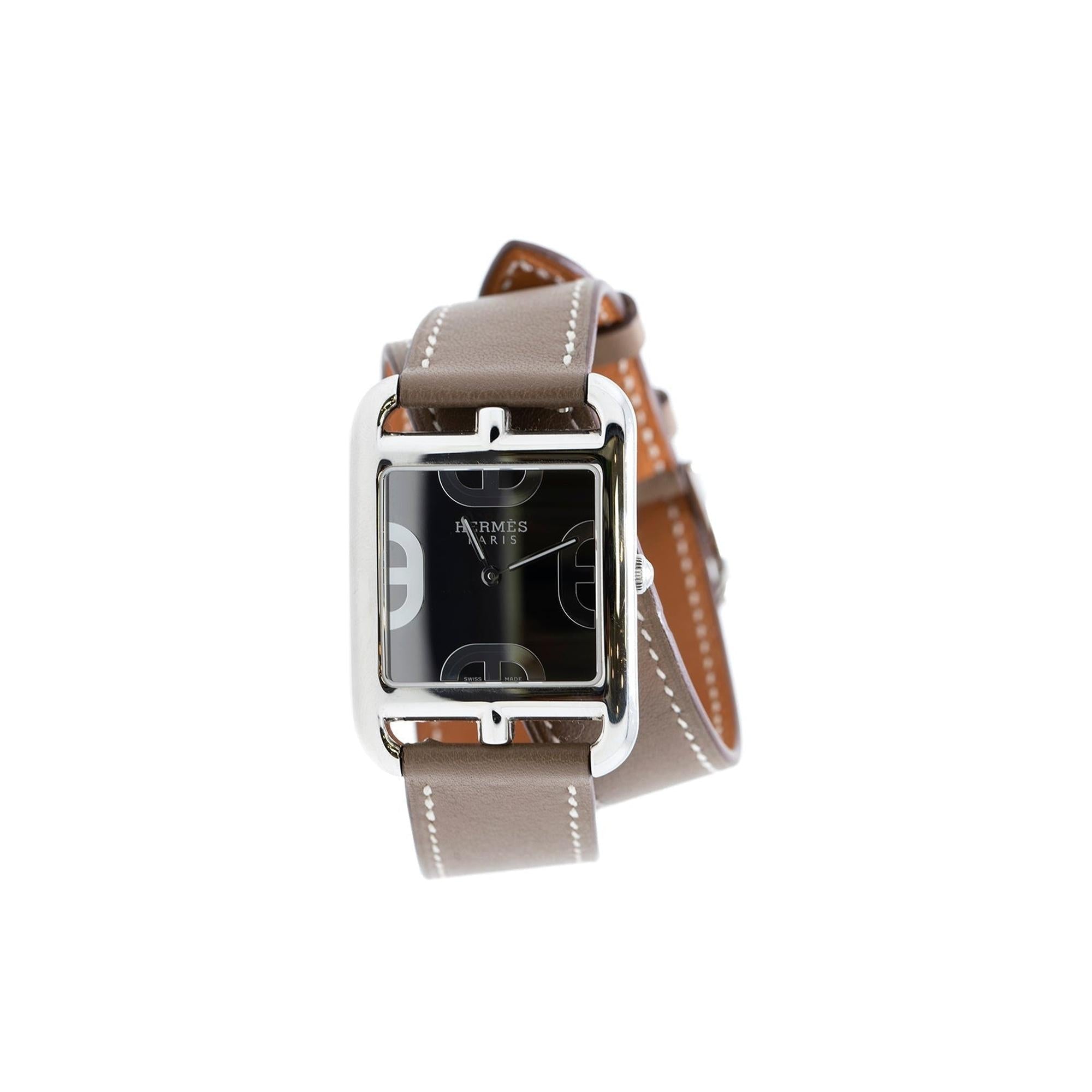 Hermes Cape Cod Watch GM w/ Box