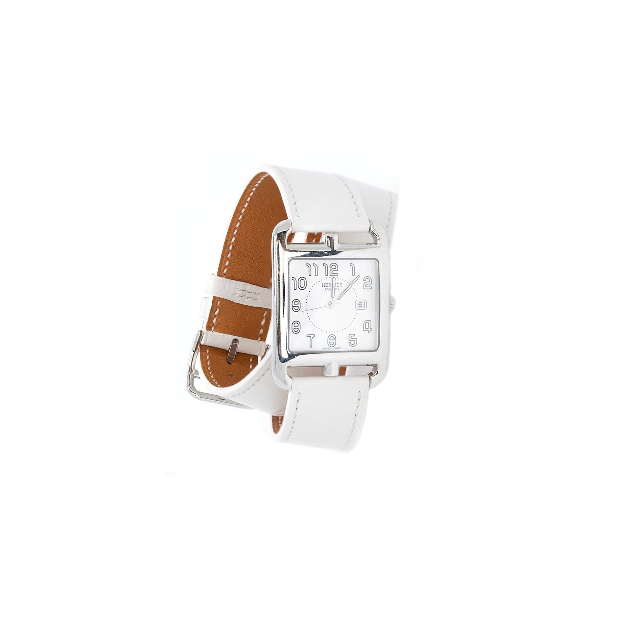 Hermes Cape Cod Watch w/ Box & Extra Strap