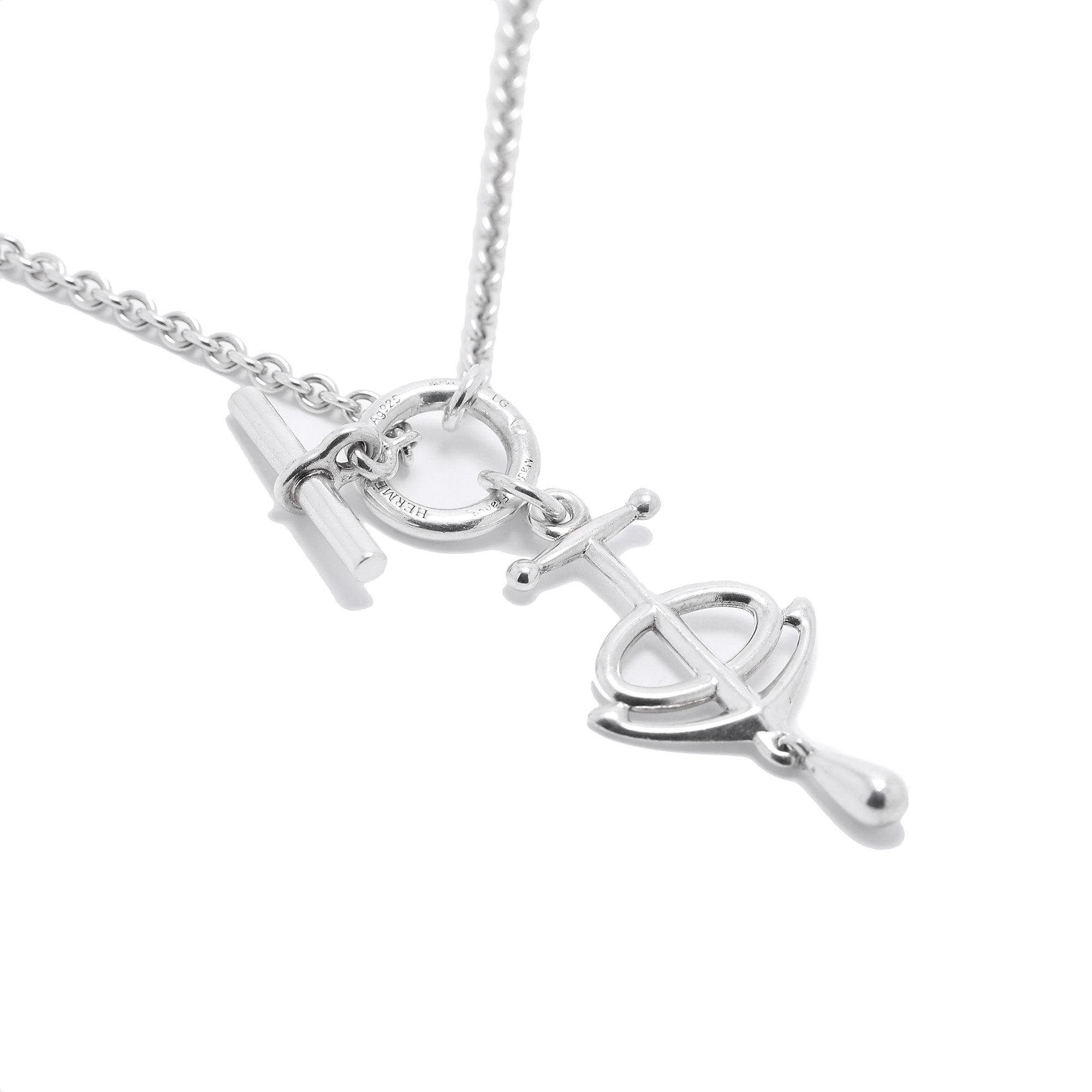 Hermes Chaine D'Ancre Pendant Necklace