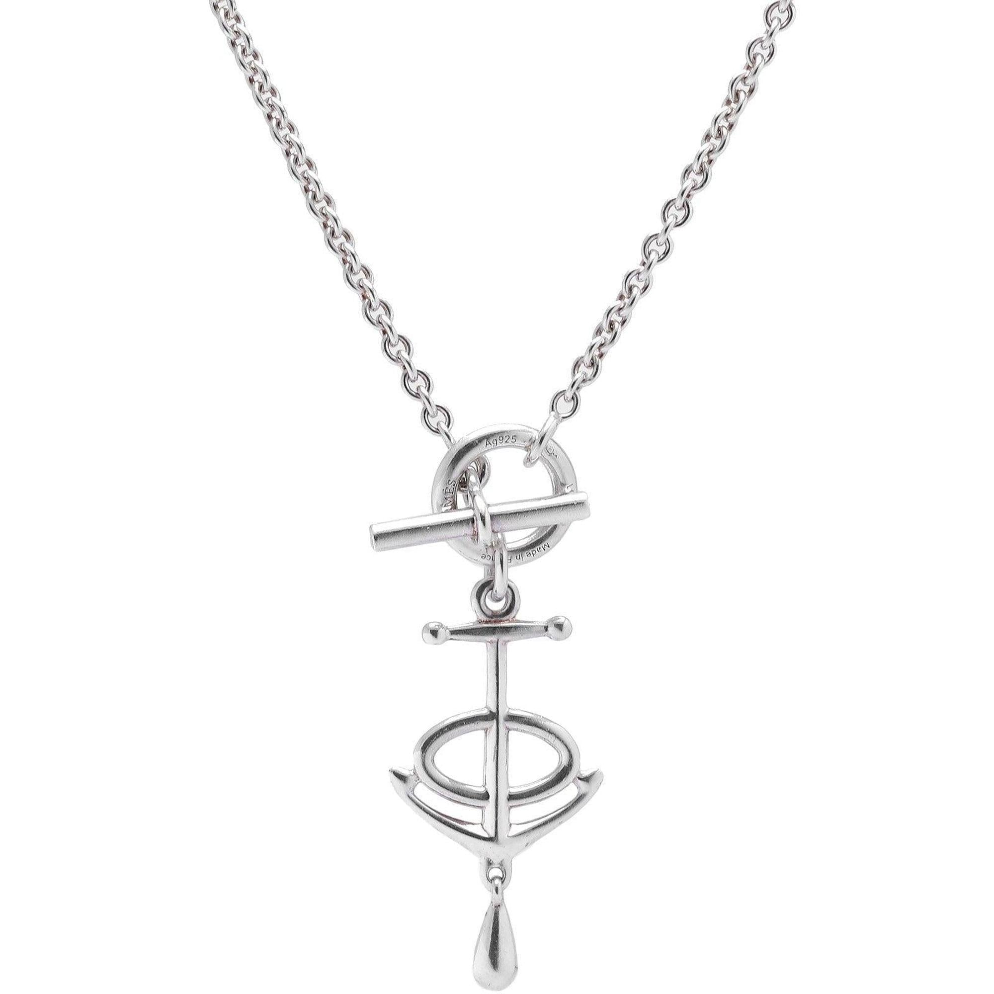 Hermes Chaine D'Ancre Pendant Necklace