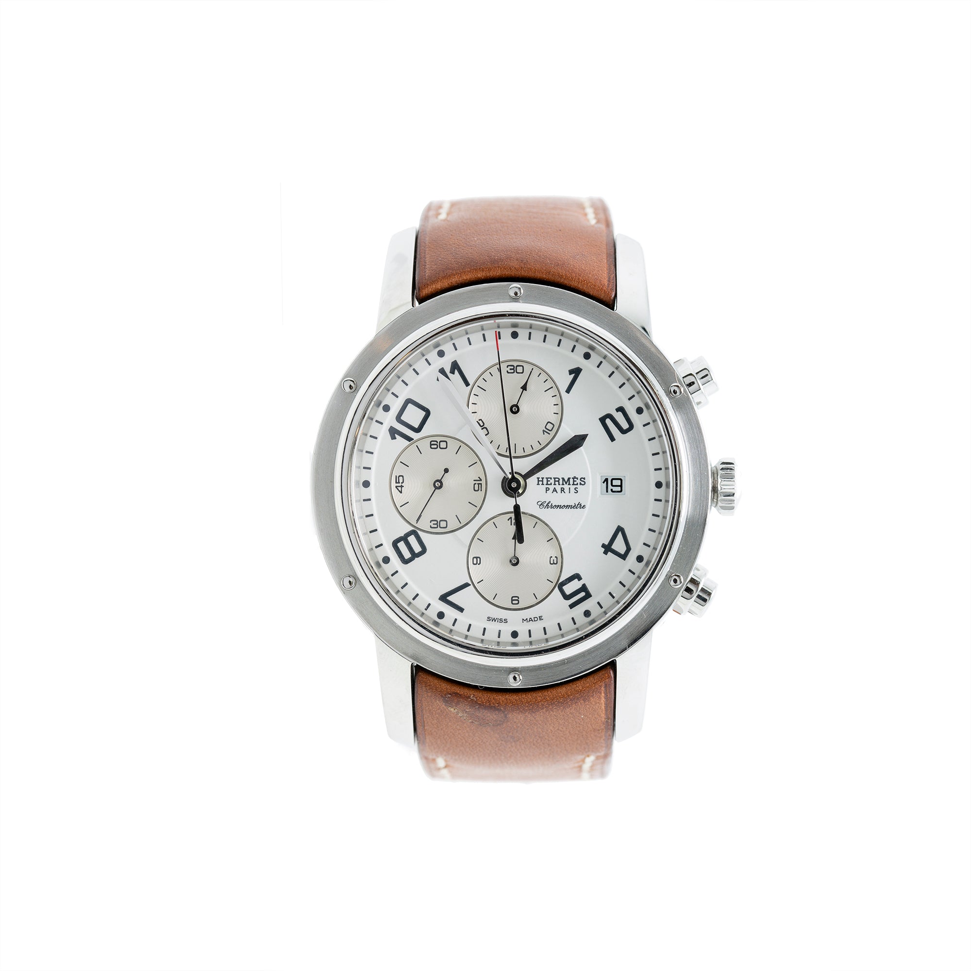 Hermes Clipper Chronograph Automatic 44 mm Watch