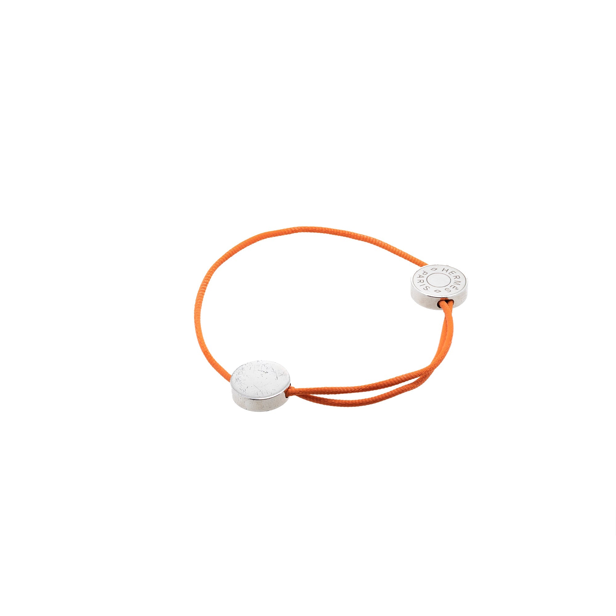 Hermes Clou De Selle Cord Bracelet