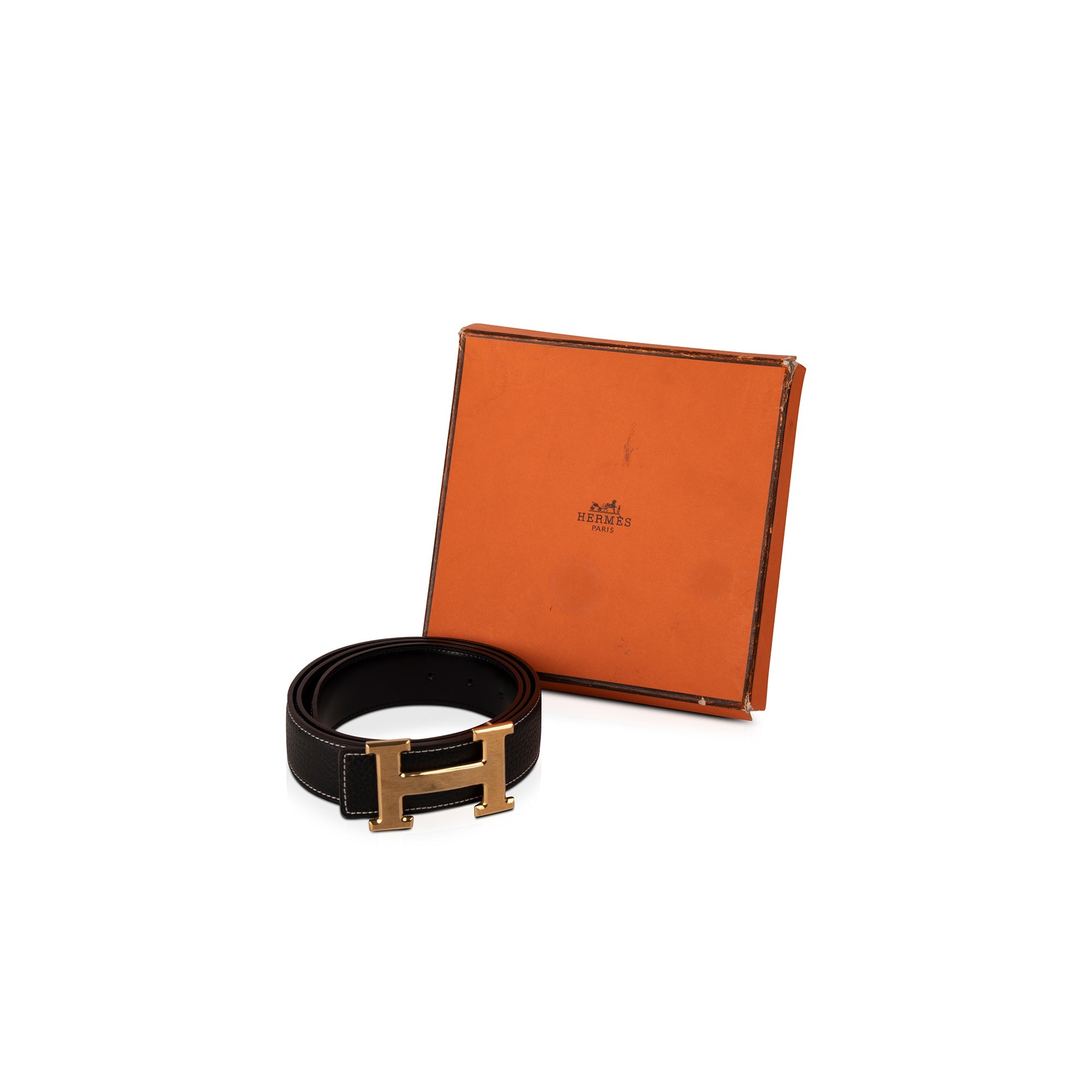 Hermes Constance Reversible 38 mm H Belt Kit w/ Box