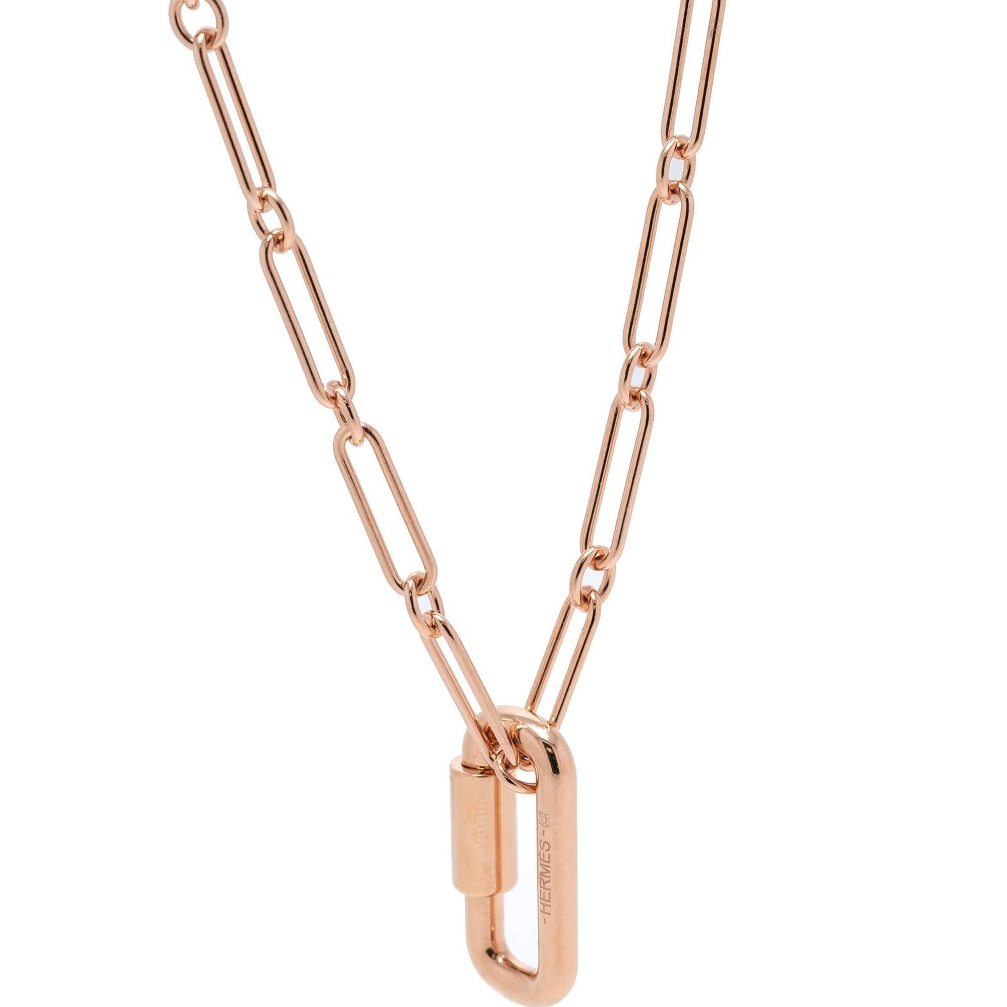 Hermes Curiosite Long Necklace w/ Box