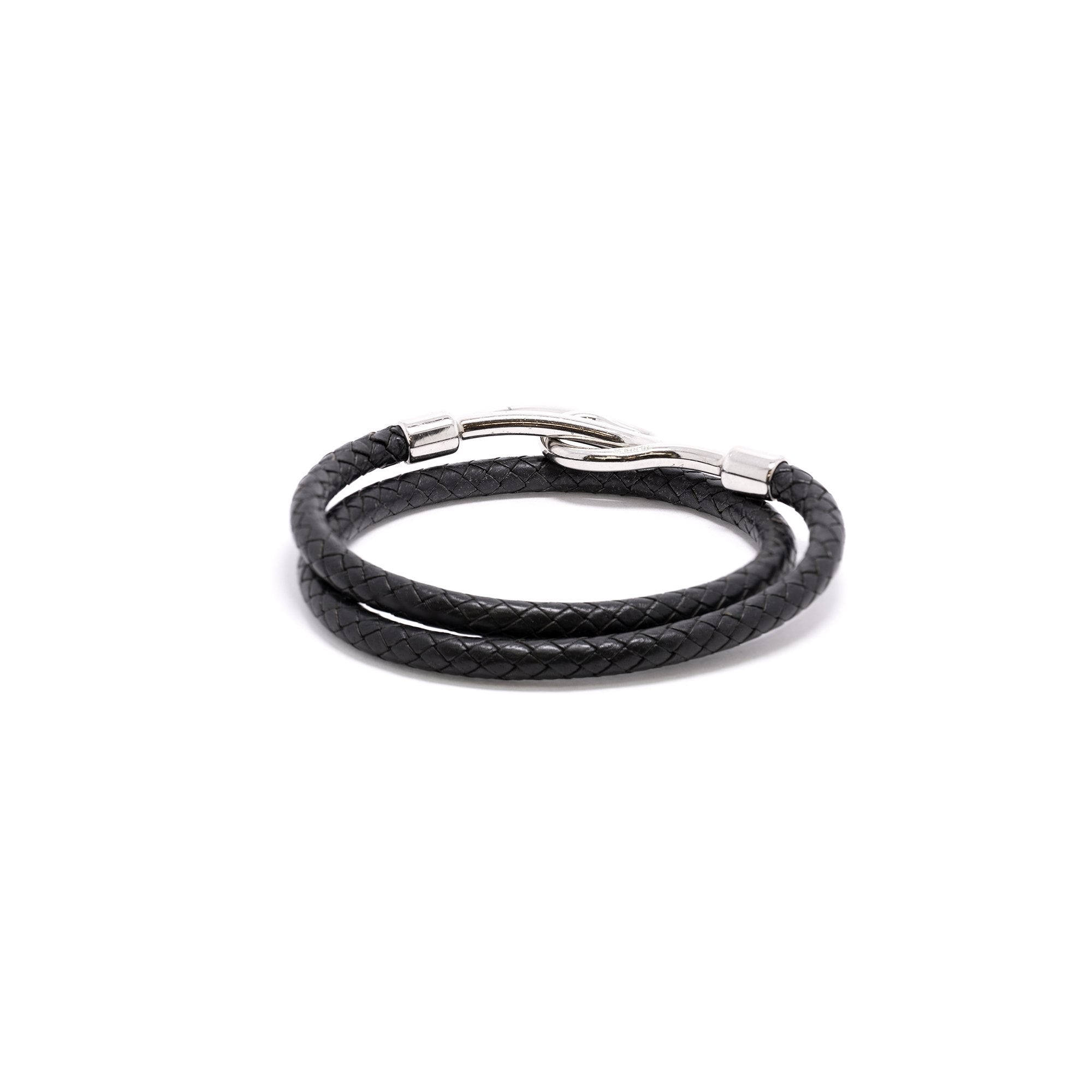 Hermes Jumbo Hook Double Tour Wrap Bracelet