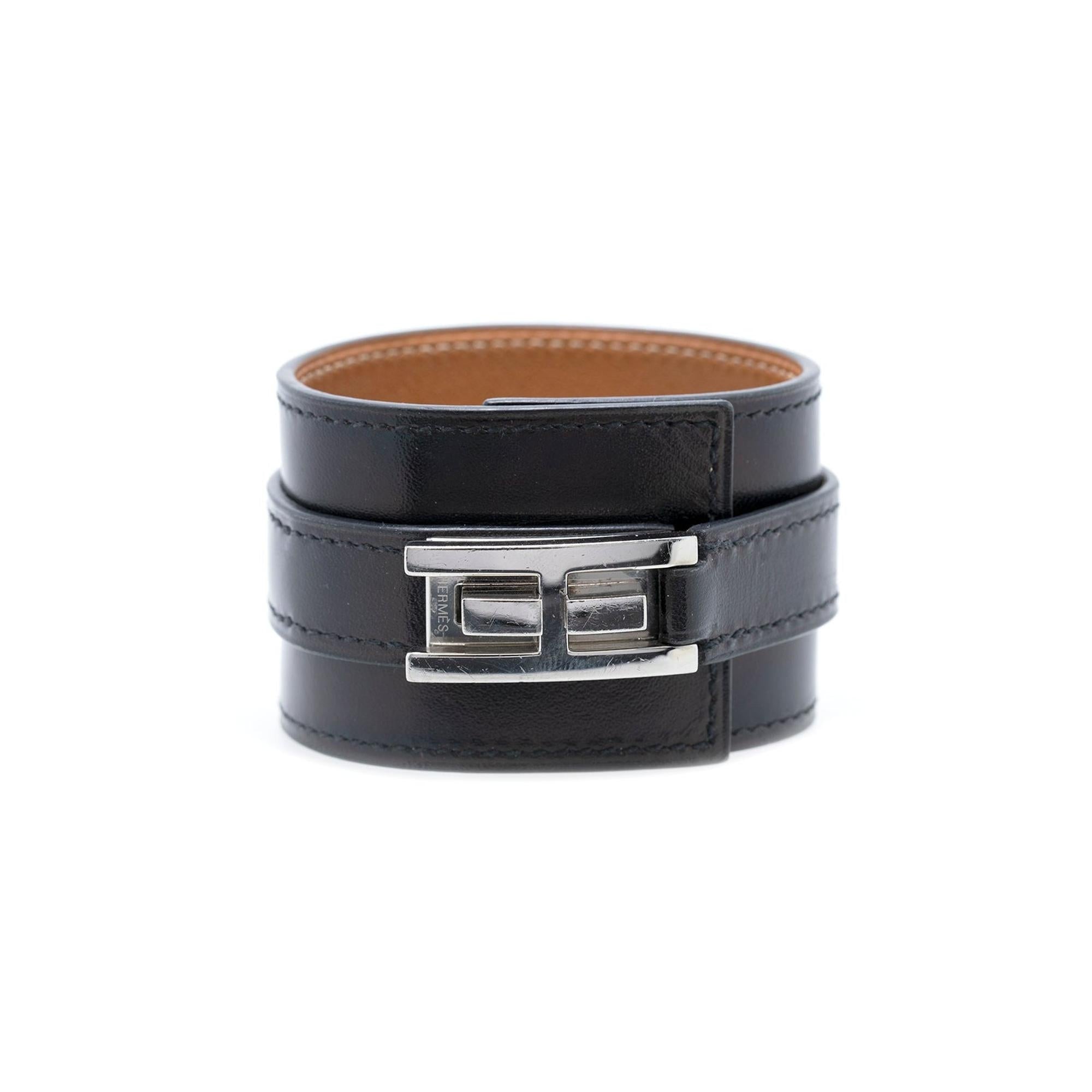 Hermes Leather Drag Bracelet