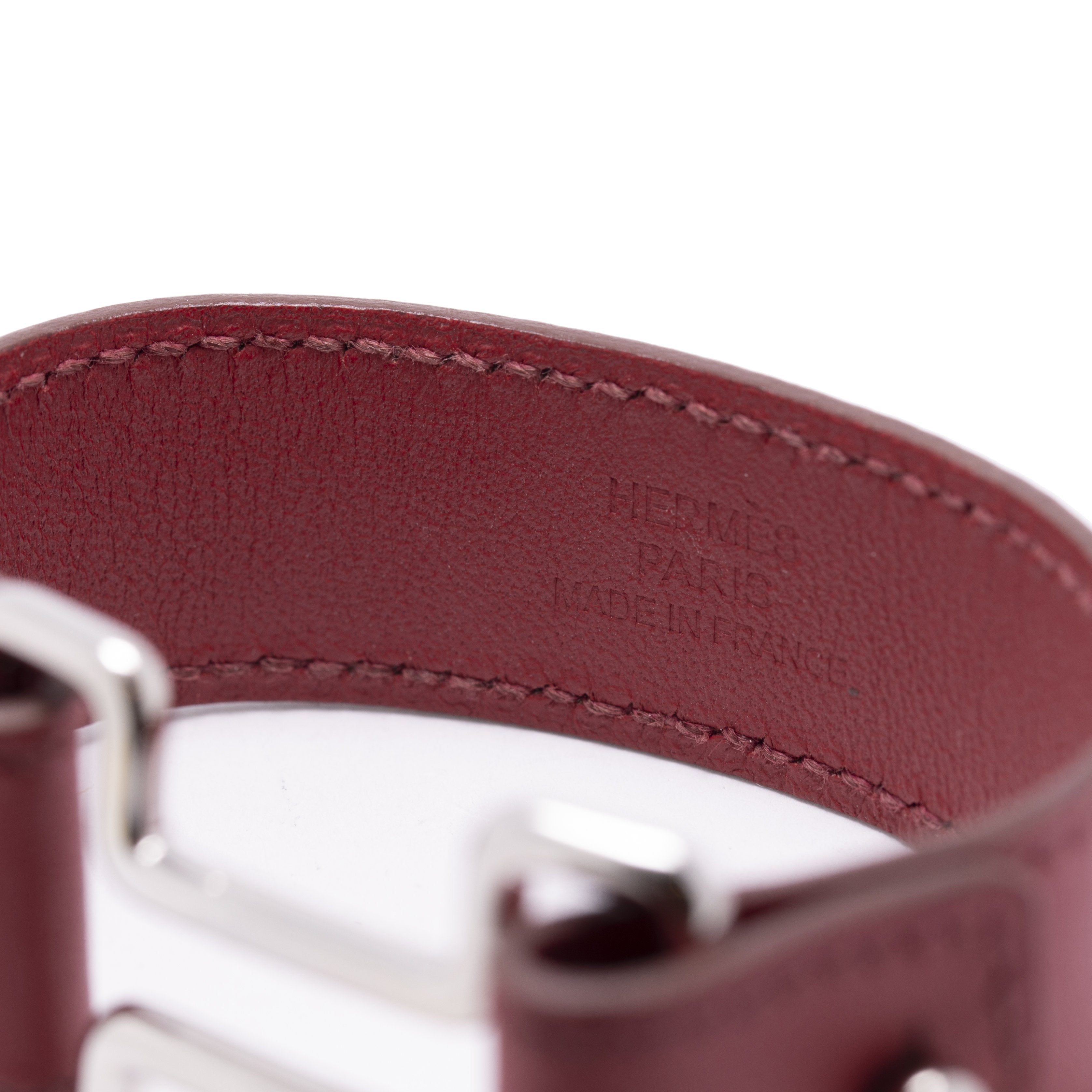 Hermes Leather Night Bracelet