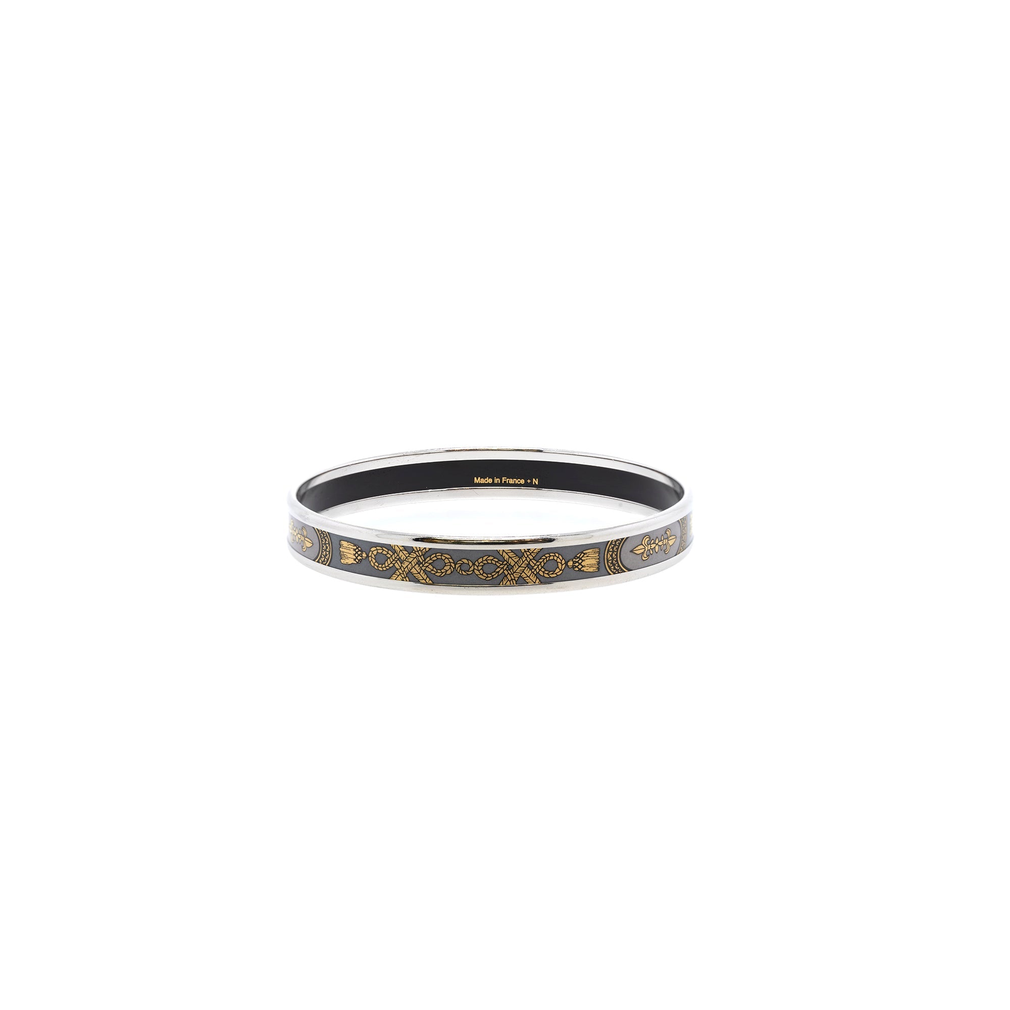 Hermes Narrow Enamel Bangle