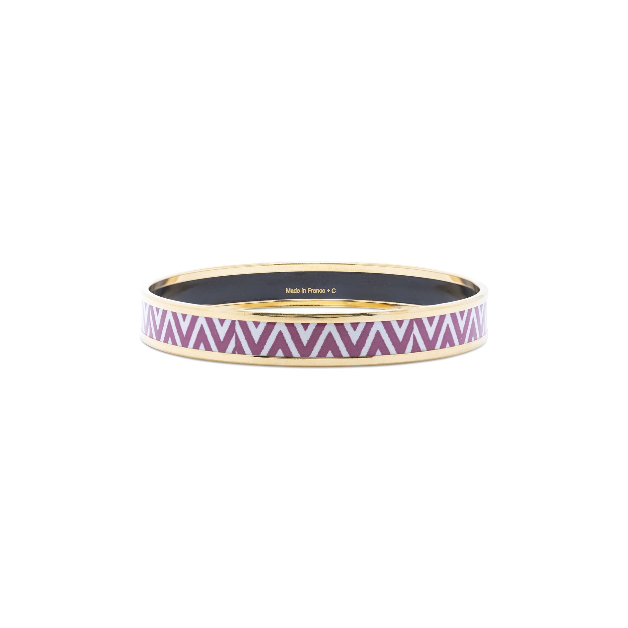 Hermes Narrow Enamel Bangle