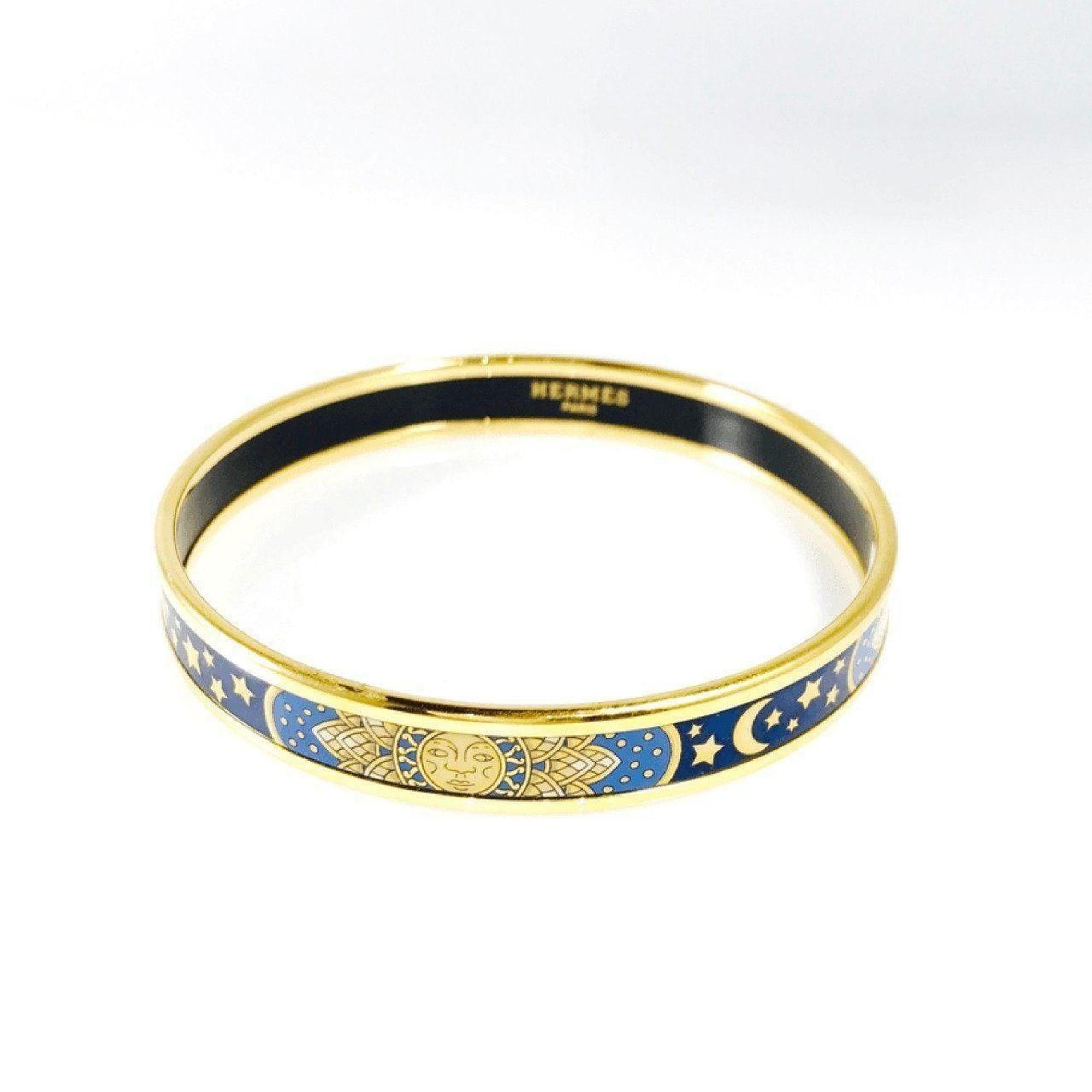 Hermes Narrow Enamel Bracelet