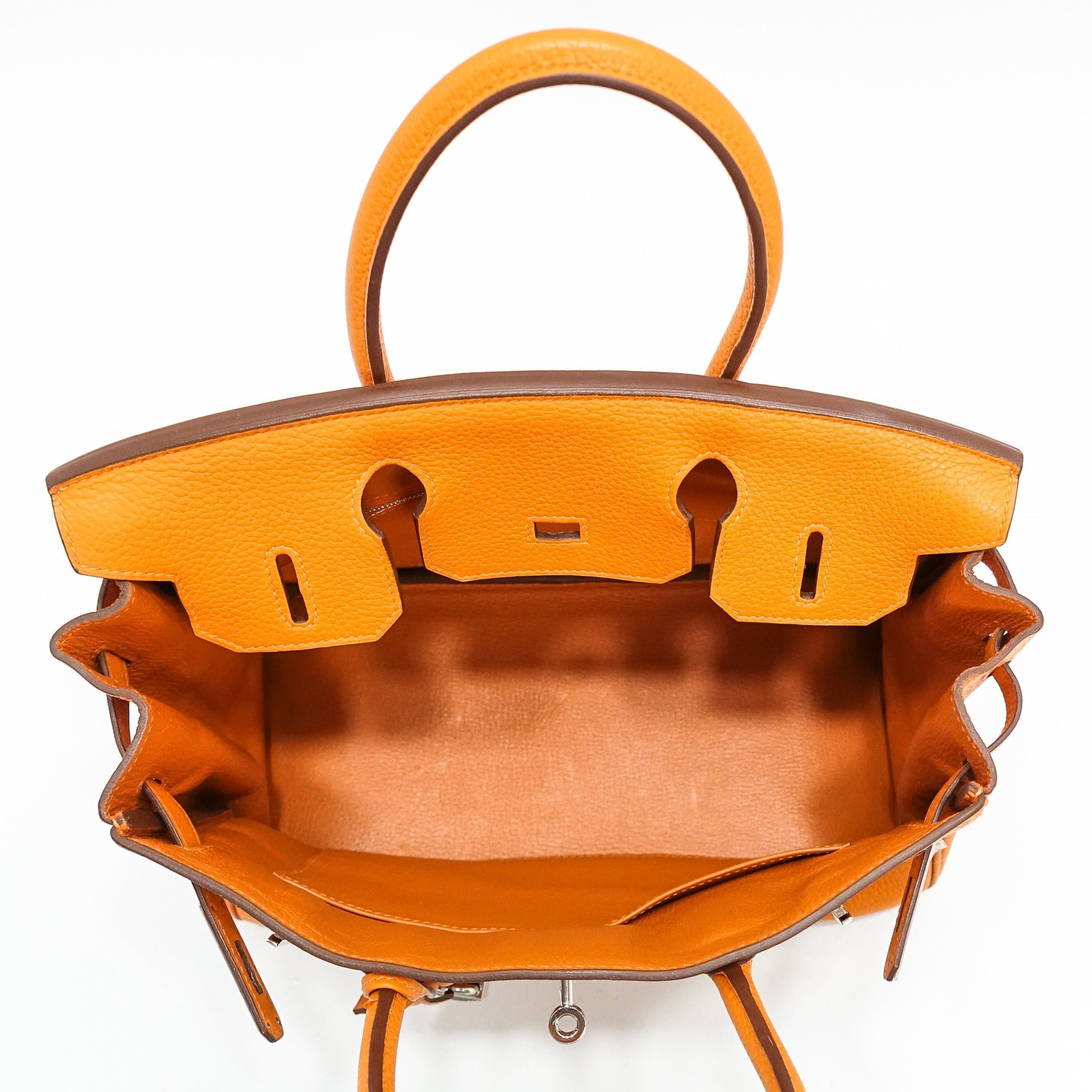 Hermes Orange Birkin 30
