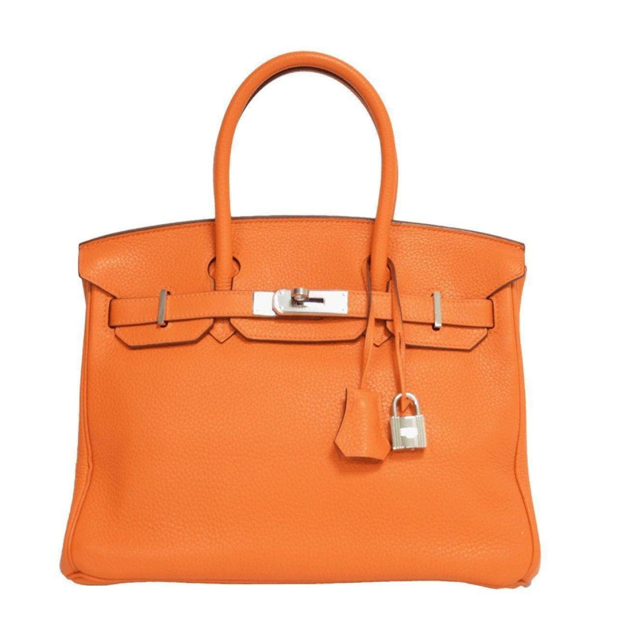 Hermes Orange Birkin 30