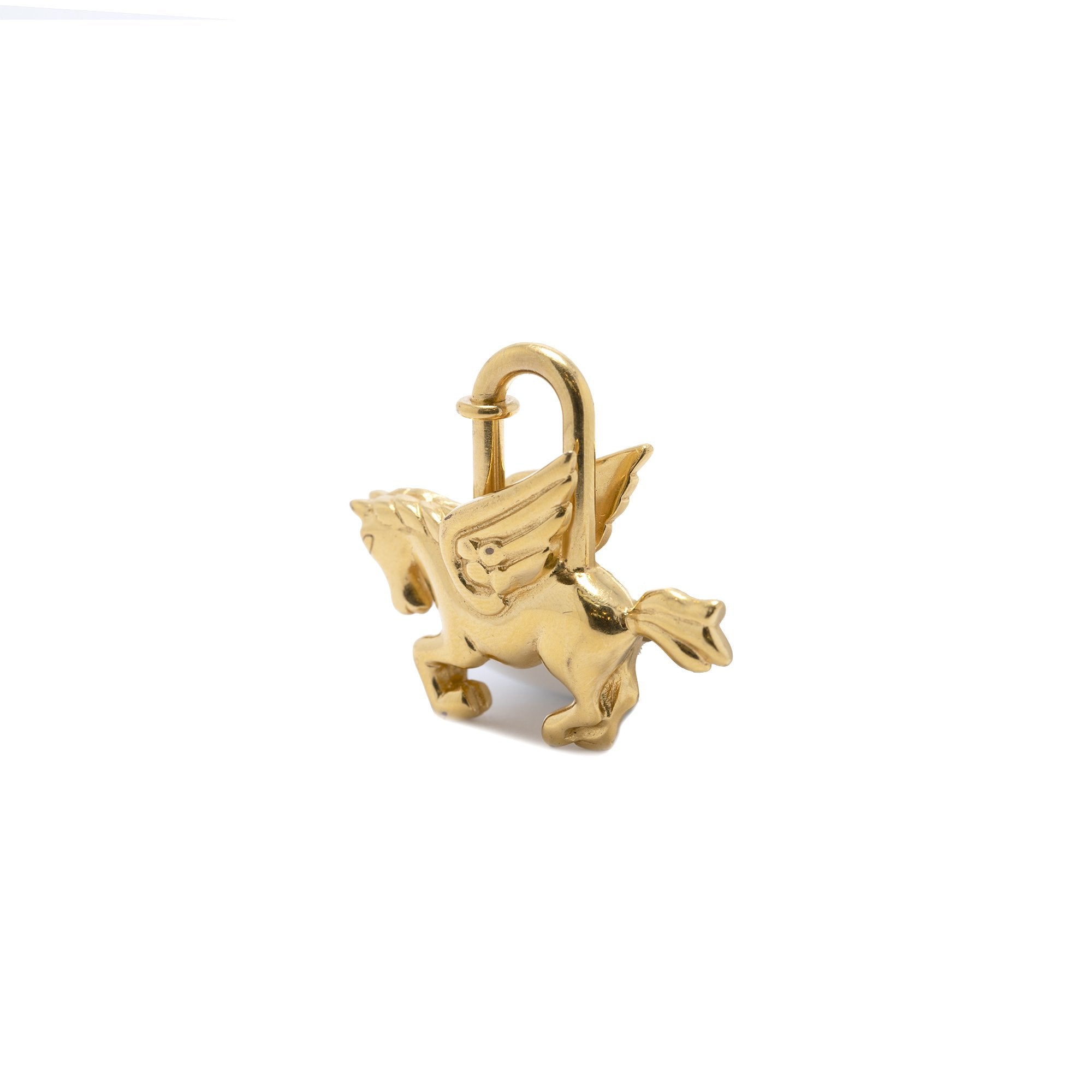 Hermes Pegasus Cadena Lock Charm w/ Box
