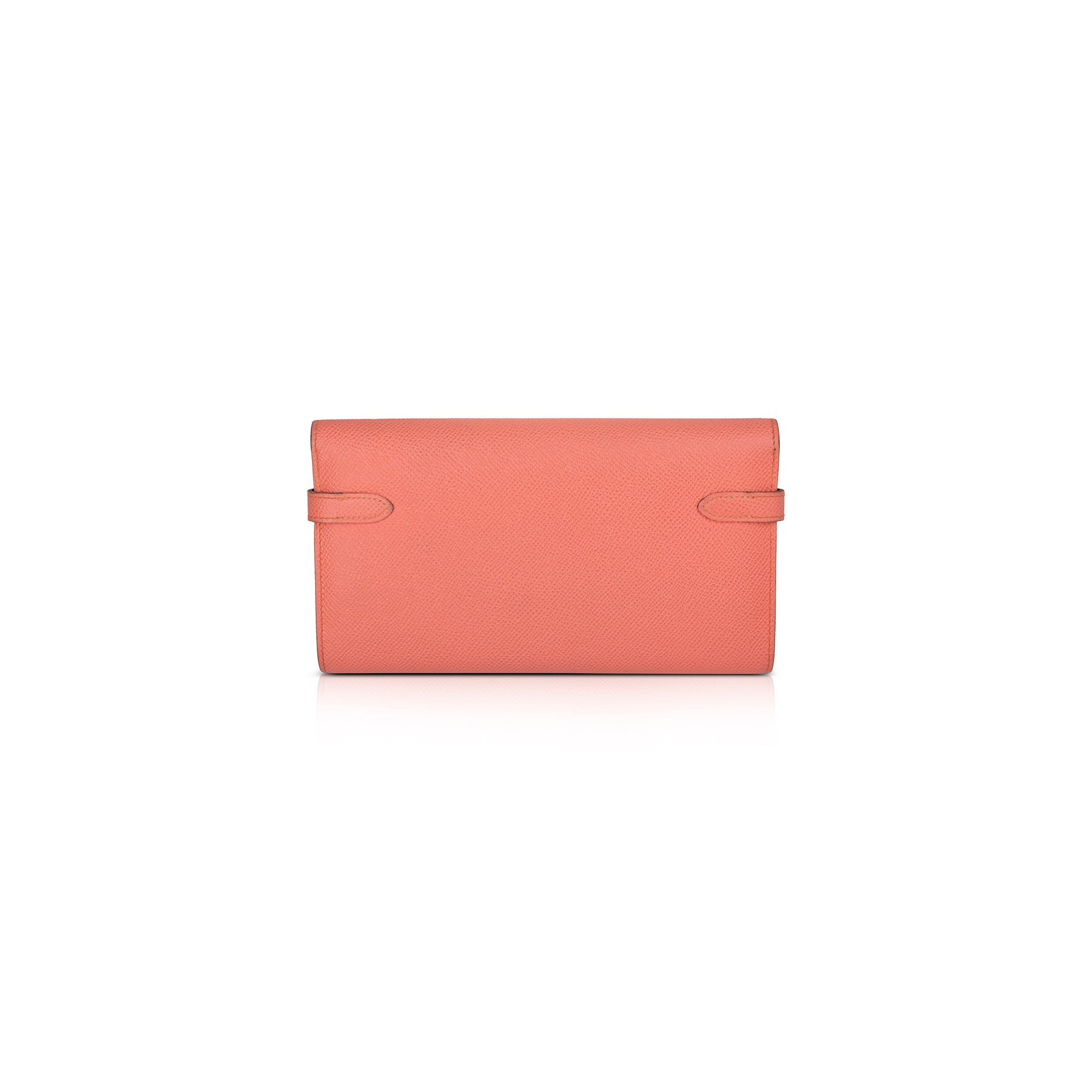 Hermes Pink Togo Classic Kelly Wallet w/ Box