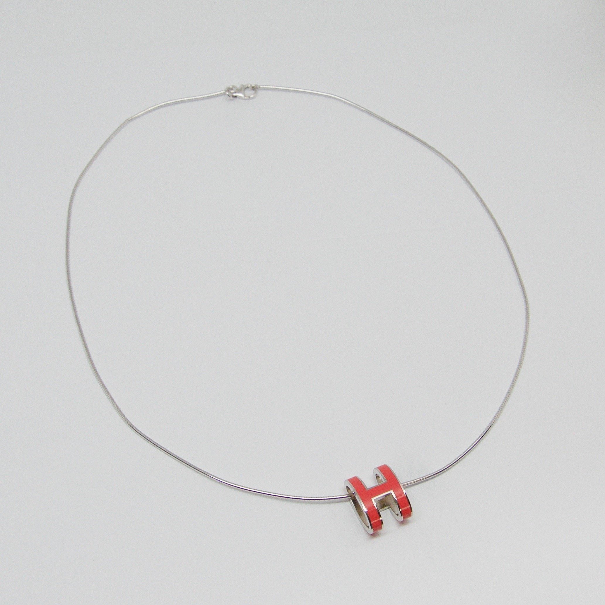 Hermes Pop H Pendant Necklace