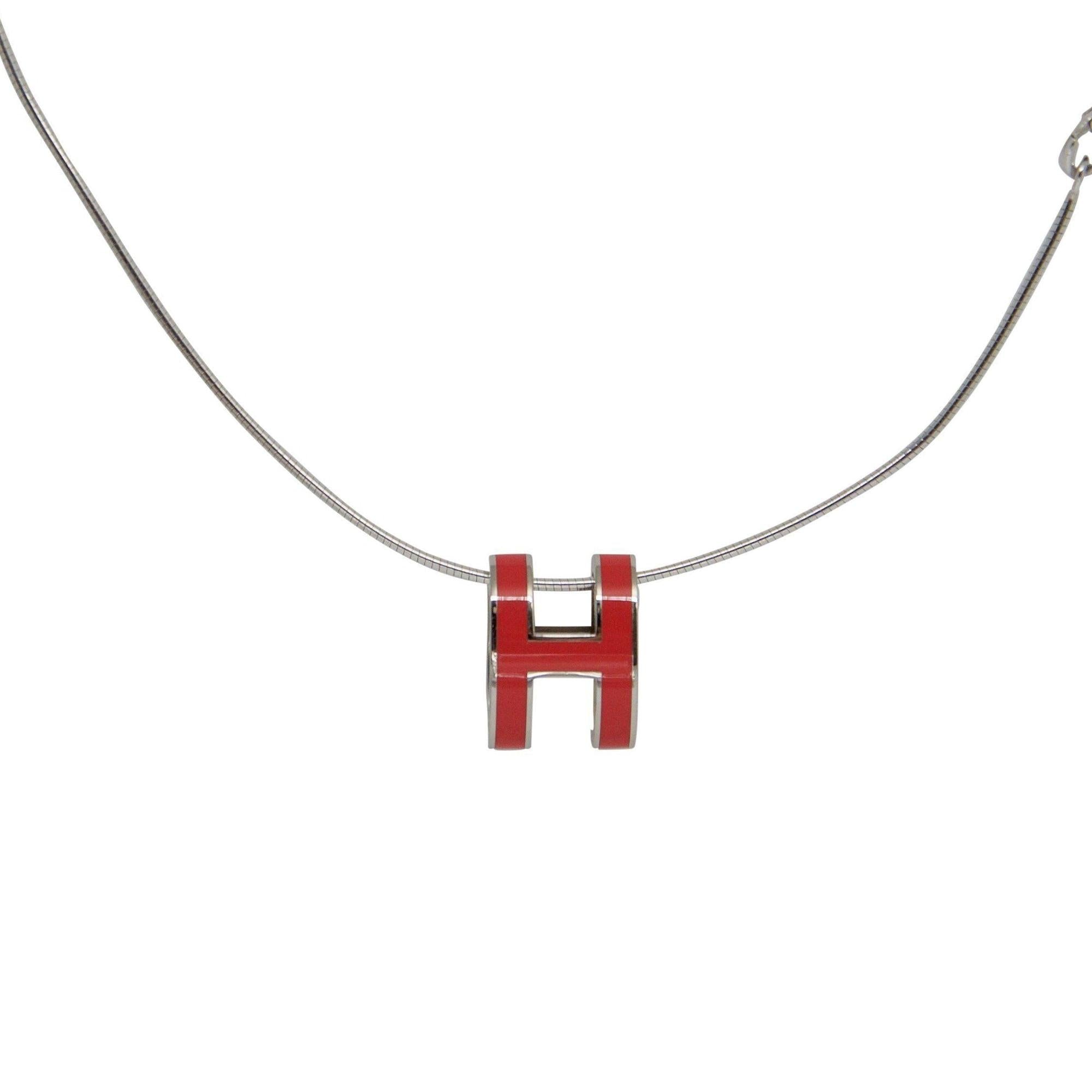 Hermes Pop H Pendant Necklace