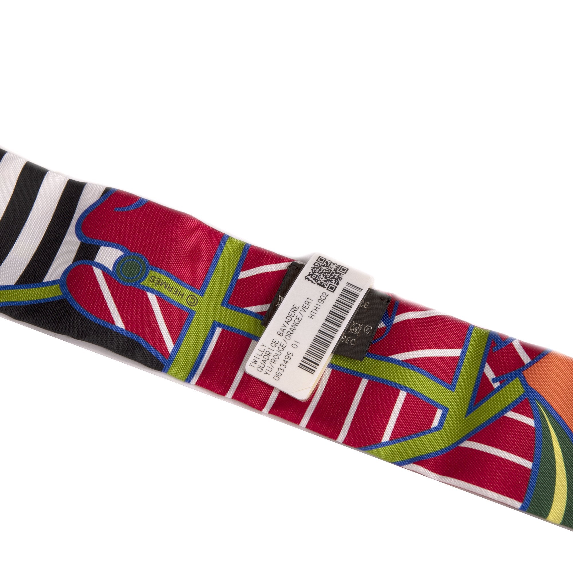 Hermes Quadrige Bayadere Silk Twilly w/ Box