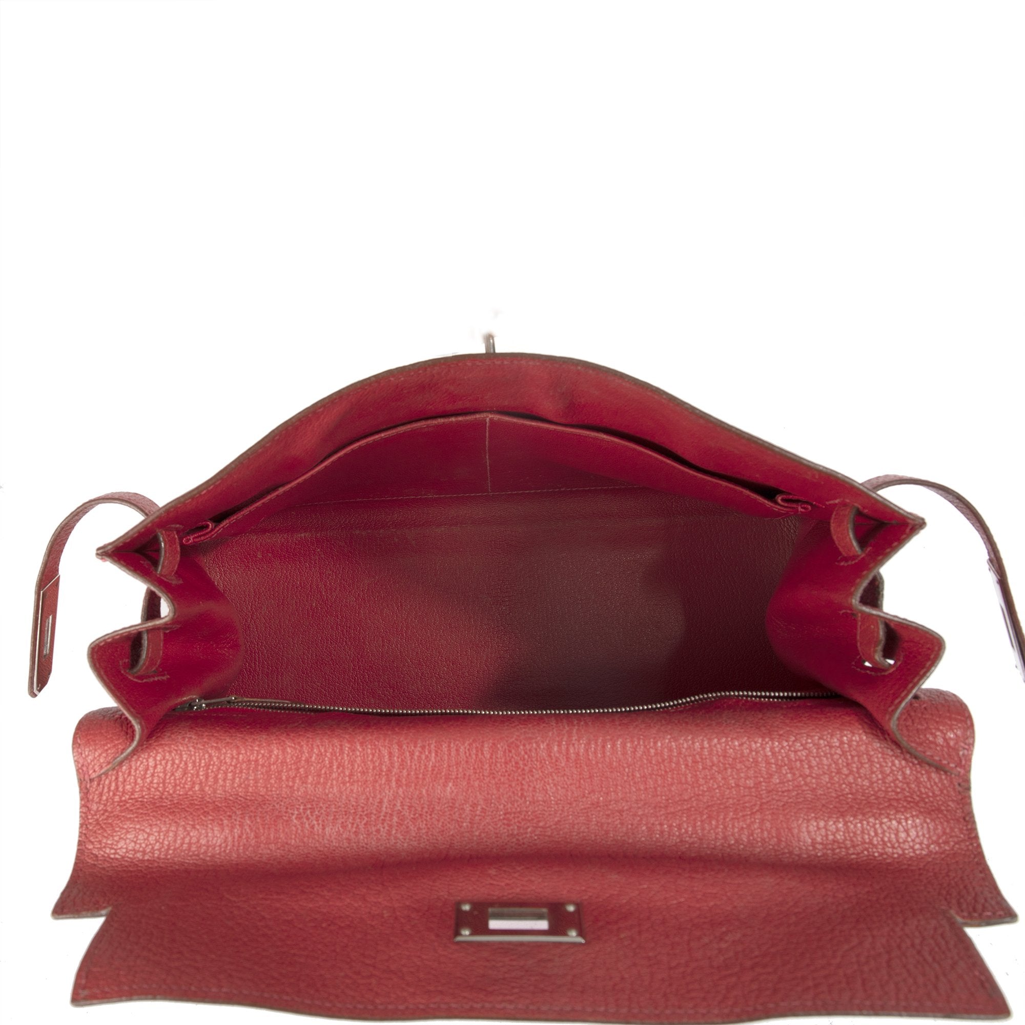 Hermes Red Chevre Mysore Kelly 32