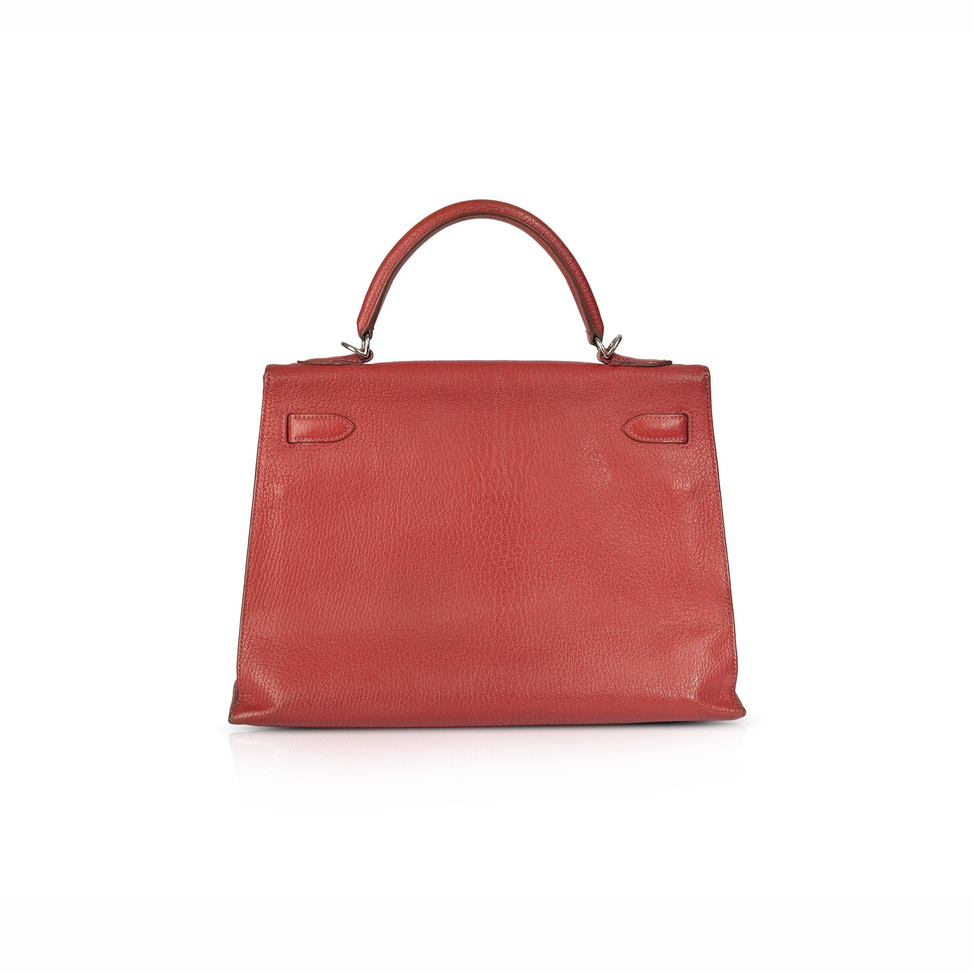 Hermes Red Chevre Mysore Kelly 32