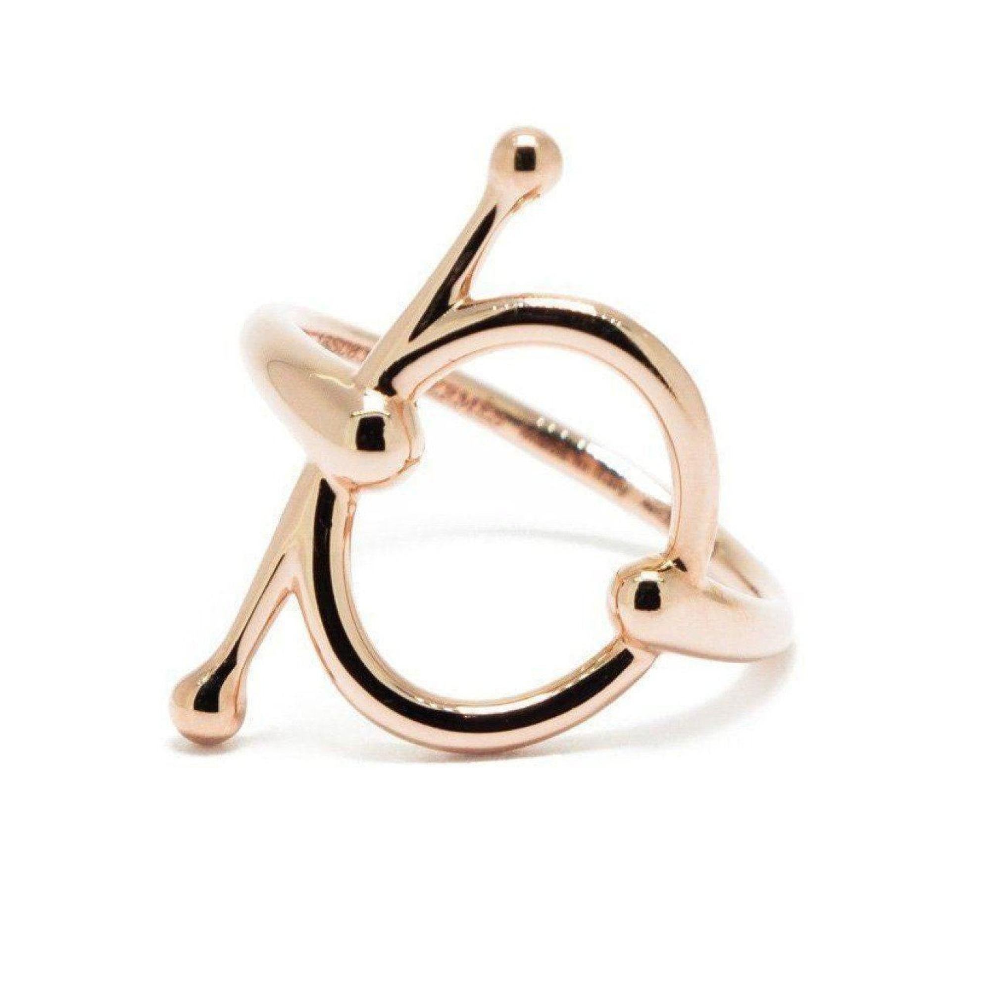 Hermes Ronde Ring in 18K Rose Gold