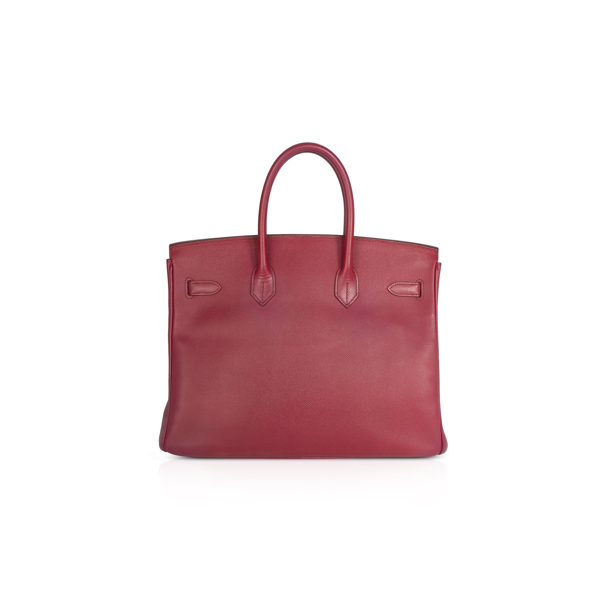 Hermes Rouge Grenat Epsom Birkin 35
