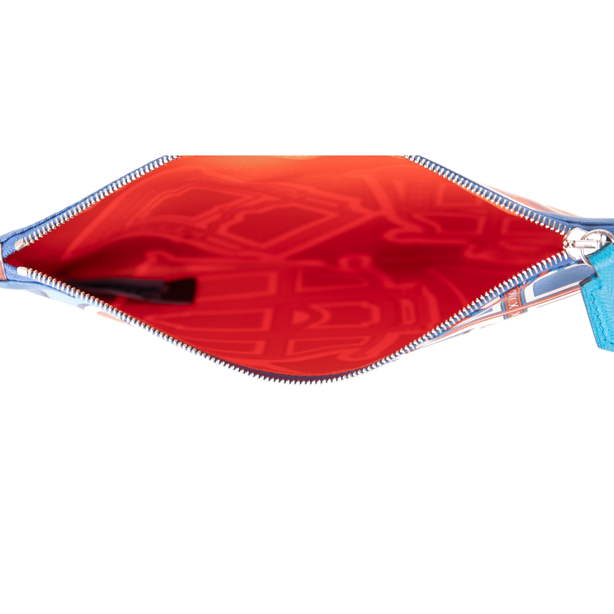 Hermes Silky Pocket Cosmetic Pouch w/ Receipt