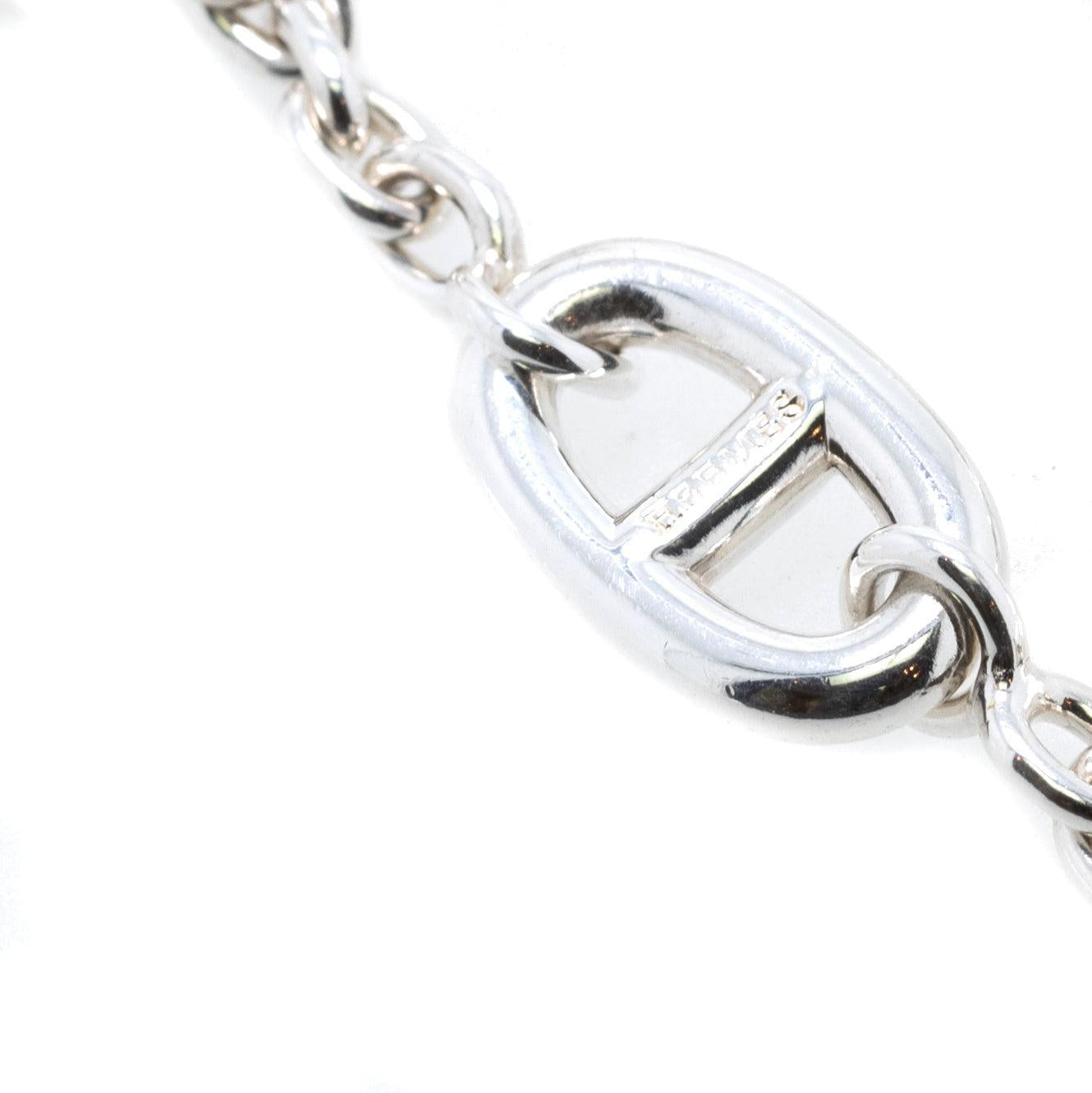 Hermes Sterling Silver Farandole Bracelet