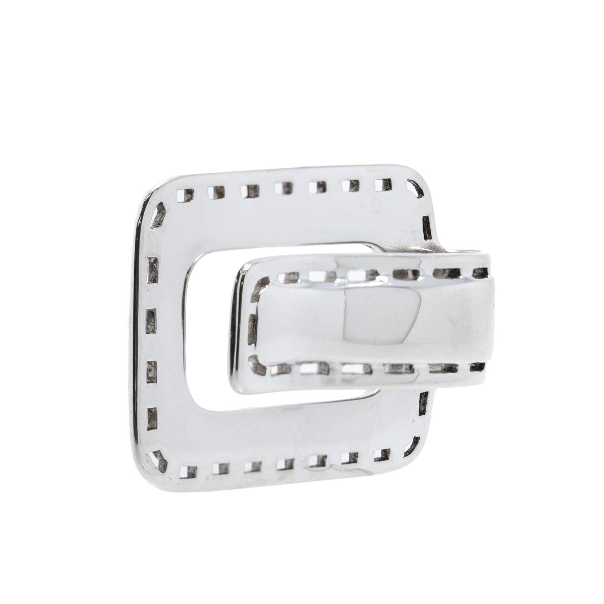 Hermes Sterling Silver Money Clip