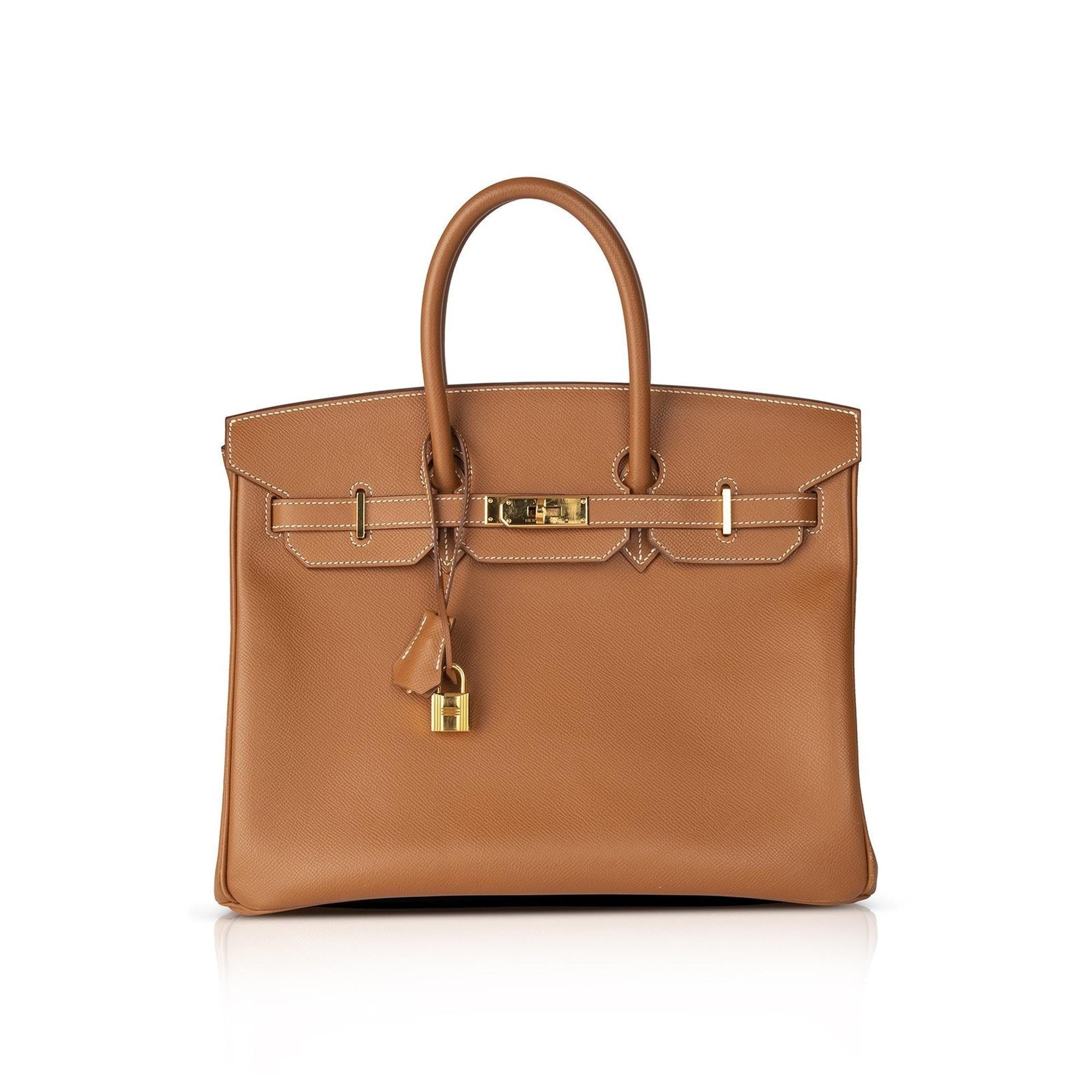 Hermes Tan Togo Birkin 35