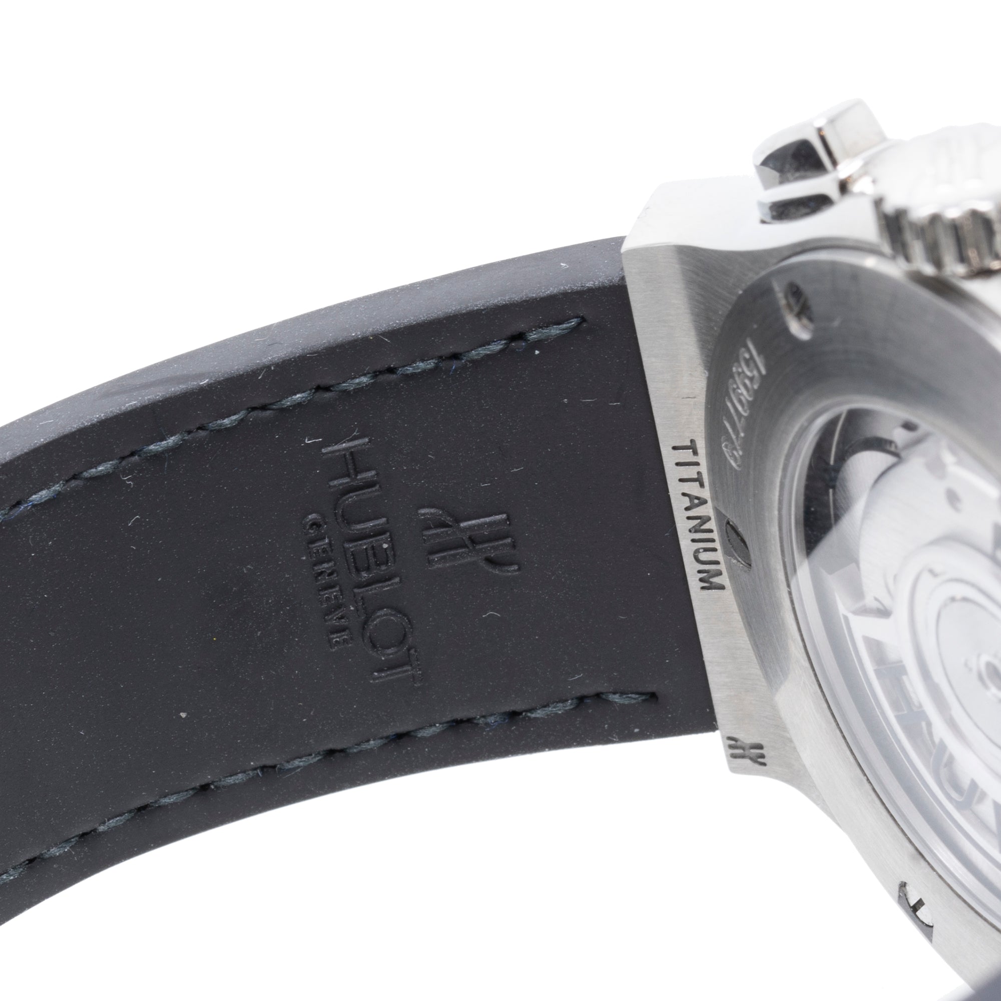 Hublot Titanium Classic Fusion Chronograph 42 MM Watch w/ Box, Card & Extra Strap