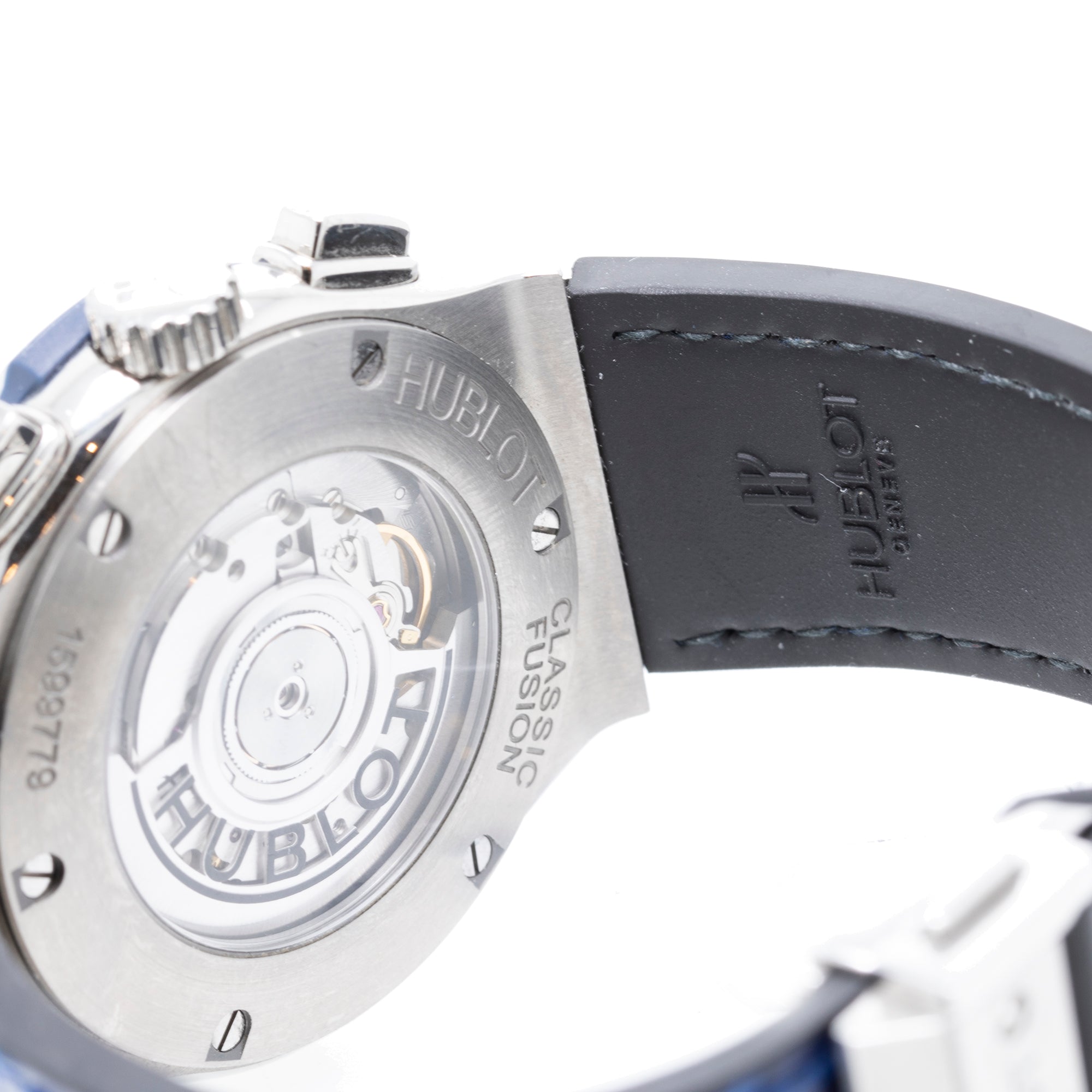 Hublot Titanium Classic Fusion Chronograph 42 MM Watch w/ Box, Card & Extra Strap