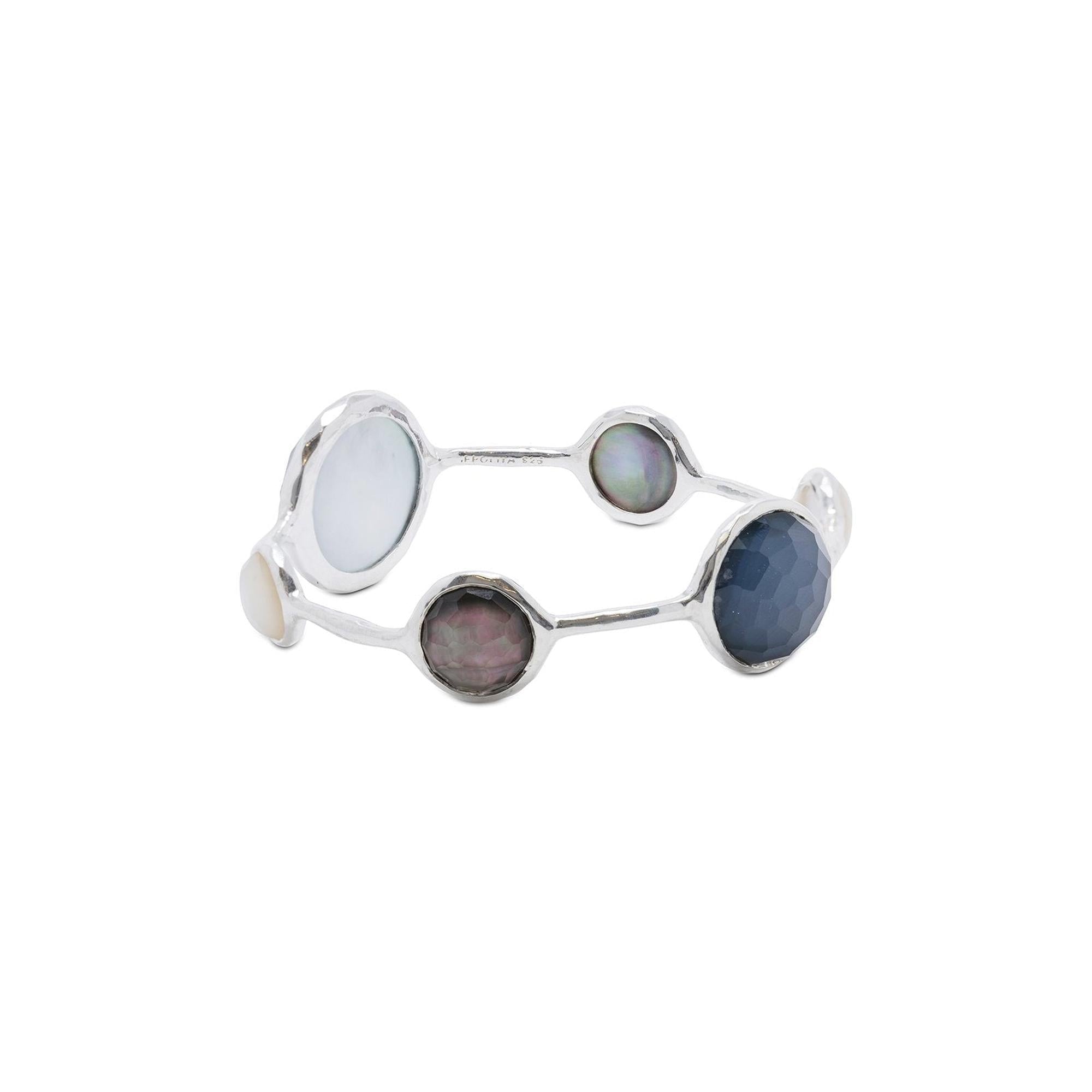 Ippolita Wonderland Lollipop Mother of Pearl & Quartz Triplet Bangle