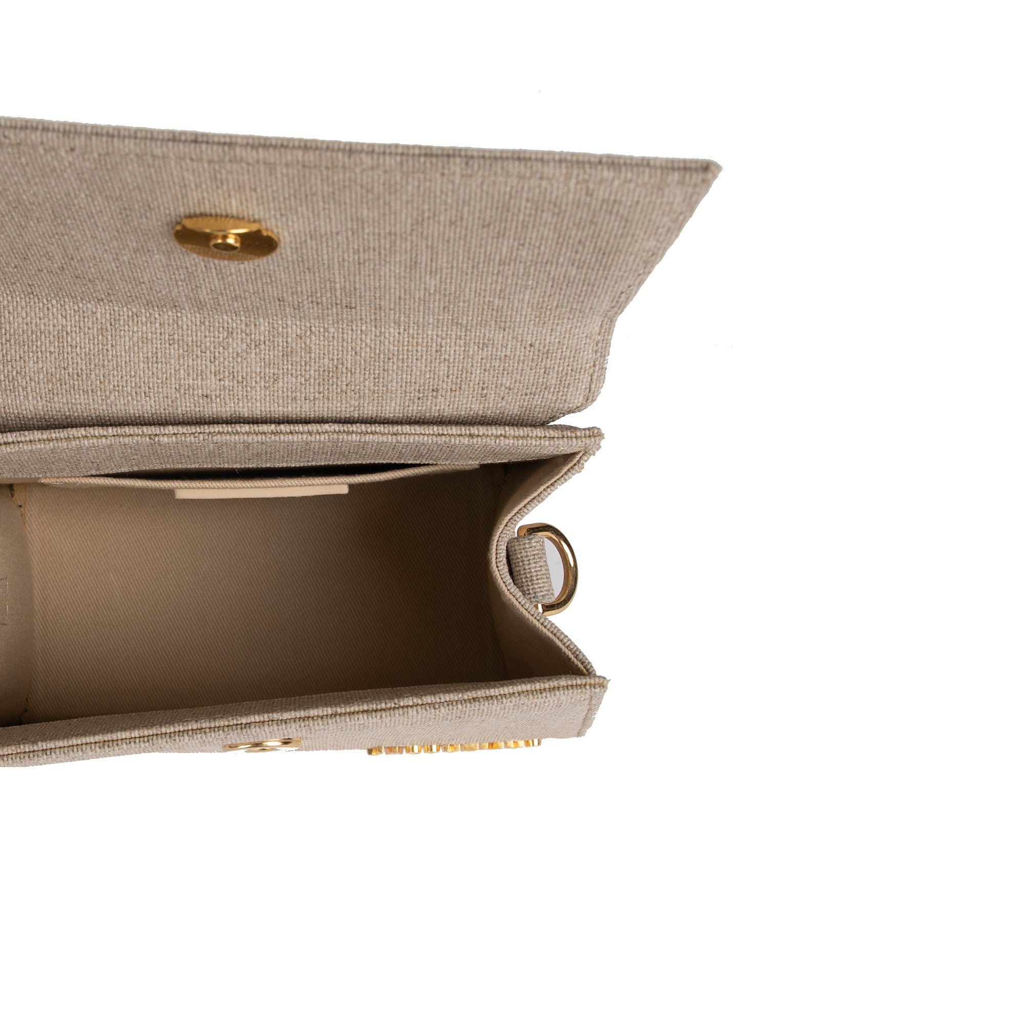 Jacquemus Medium Canvas Le Chiquito Handle Bag