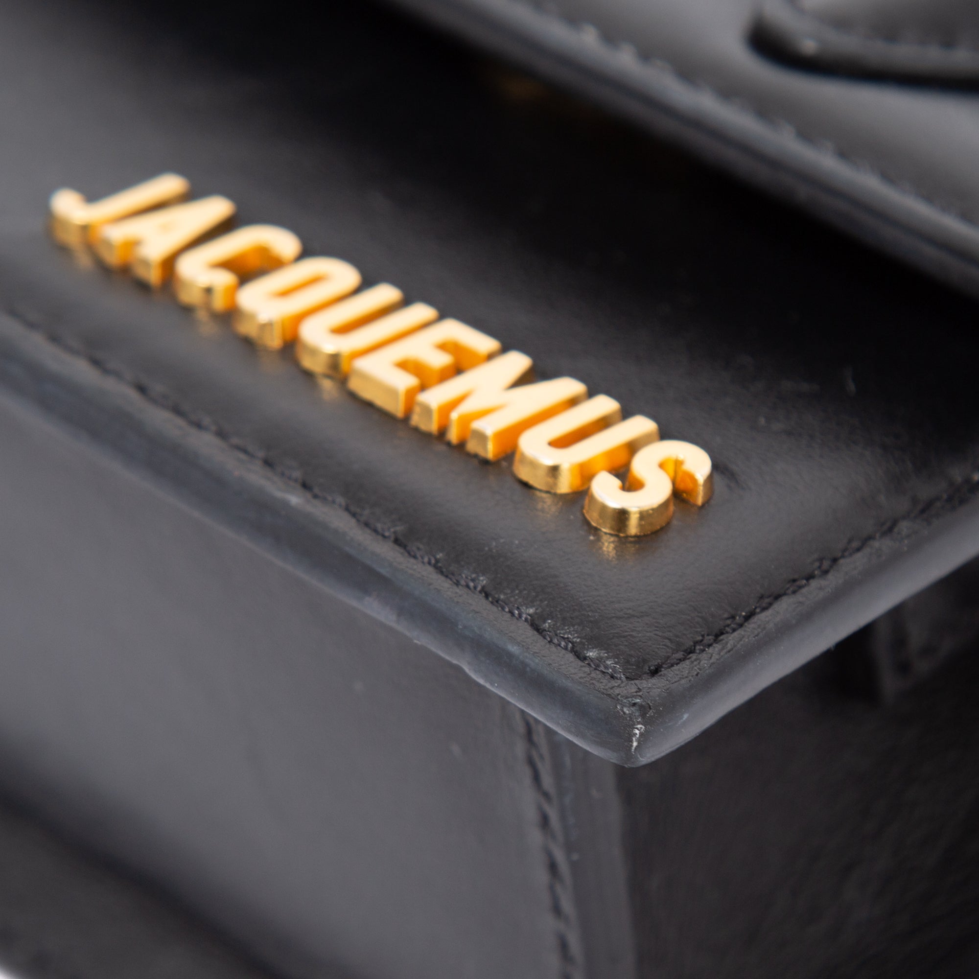 Jacquemus Mini Signature Leather Le Chiquito Handle Bag w/ Strap