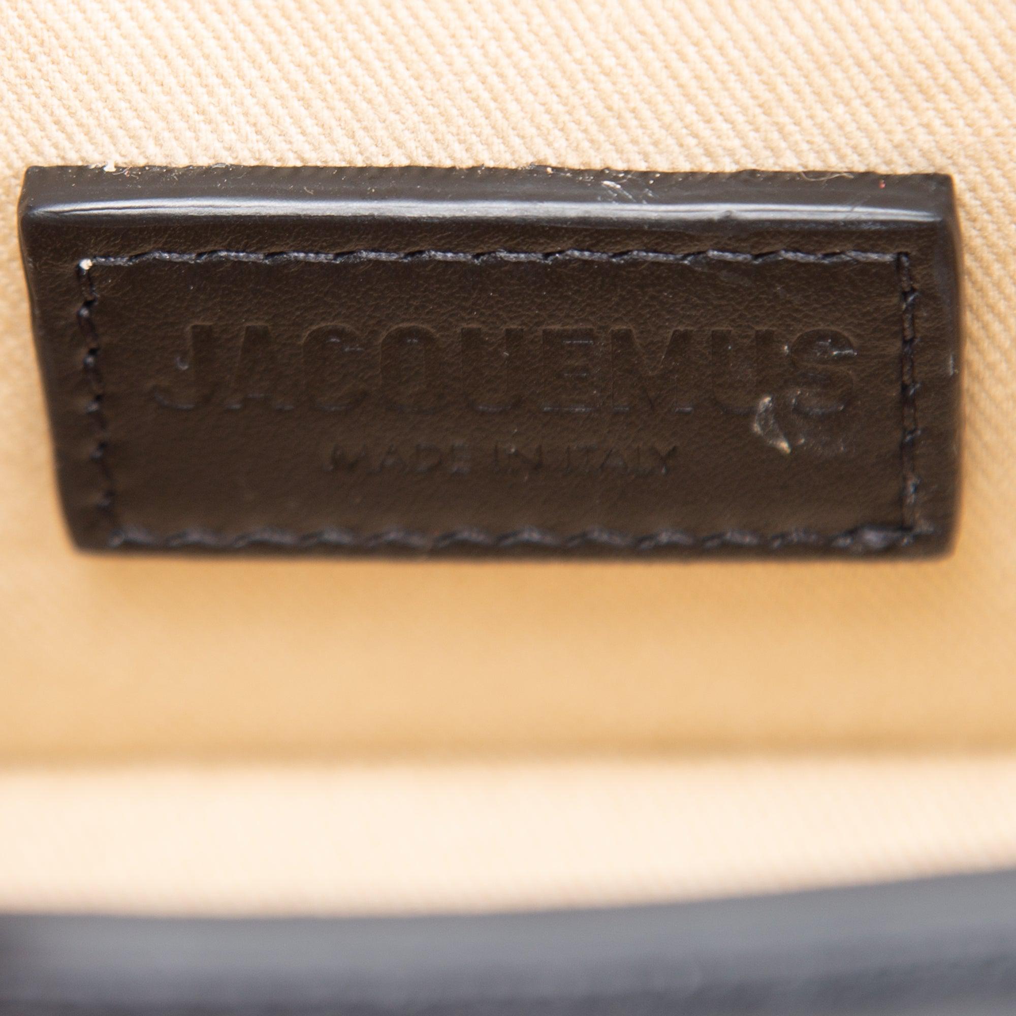 Jacquemus Mini Signature Leather Le Chiquito Handle Bag w/ Strap