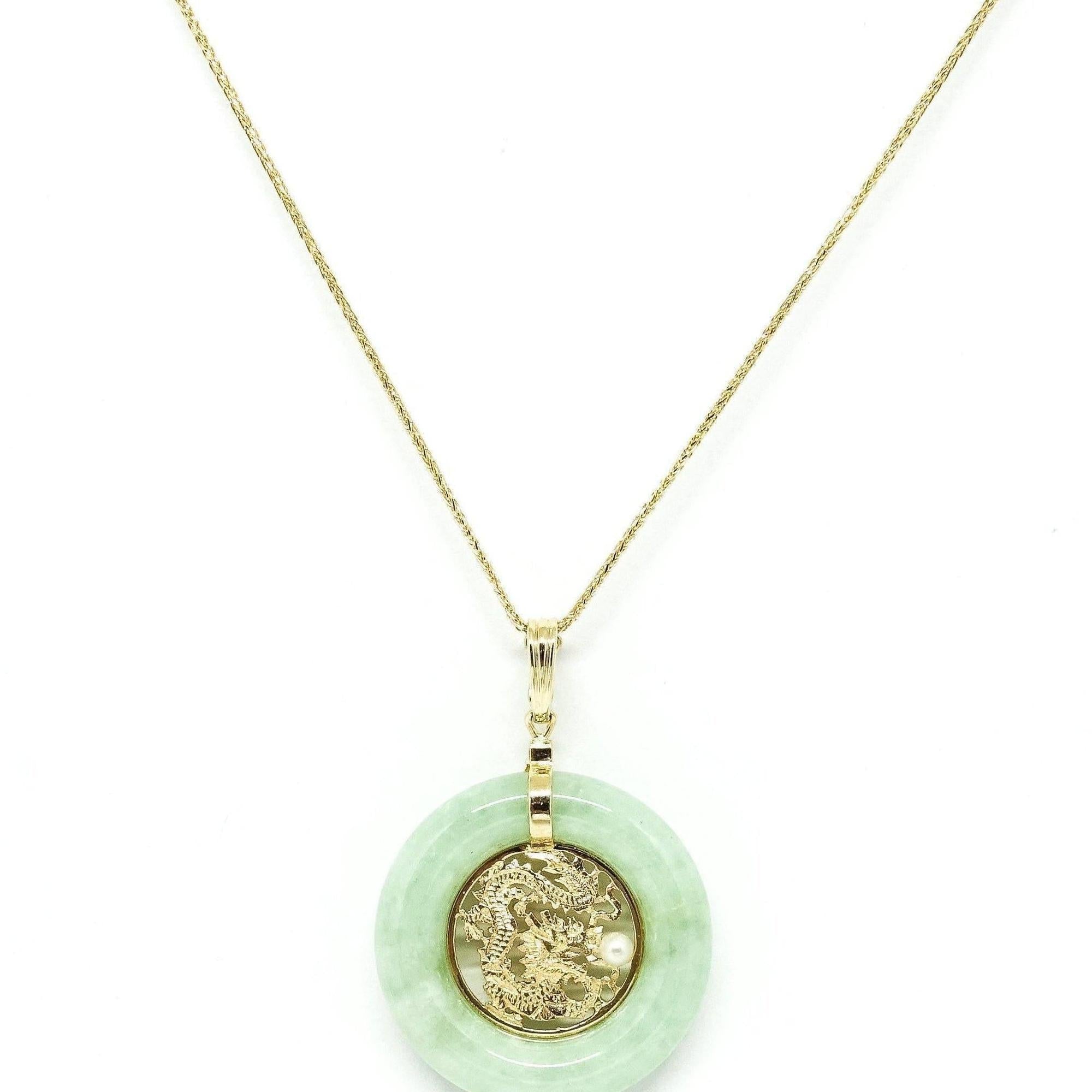 Jade Pendant Necklace