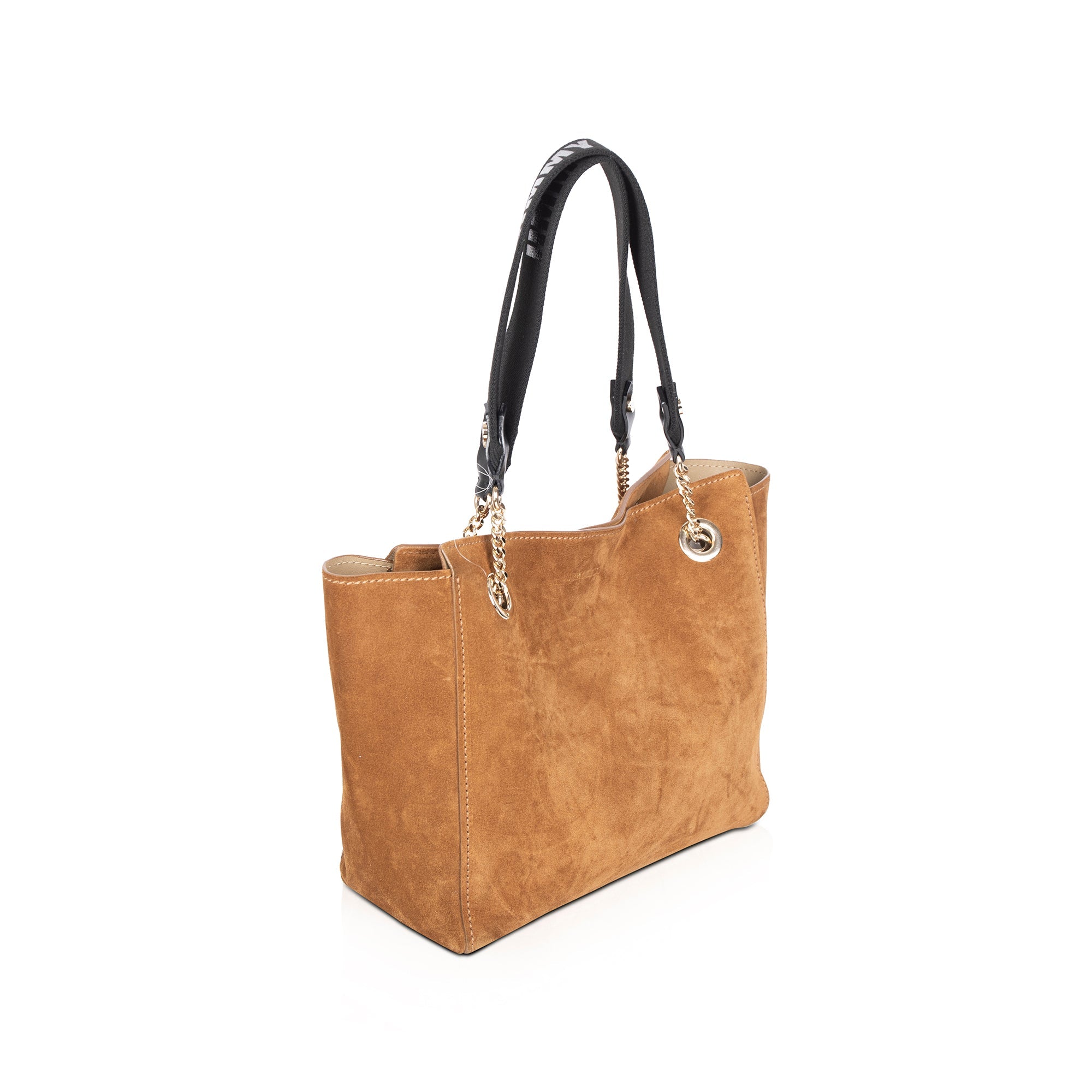 Jimmy Choo Flo Small Suede Tote w/ Authenticity Card