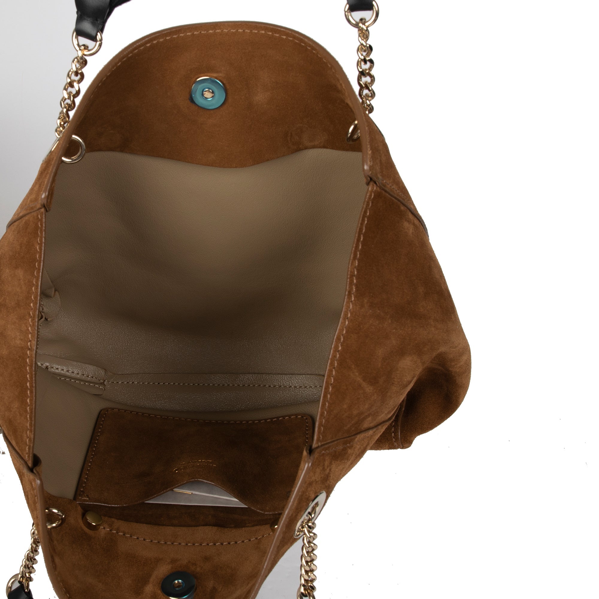 Jimmy Choo Flo Small Suede Tote w/ Authenticity Card