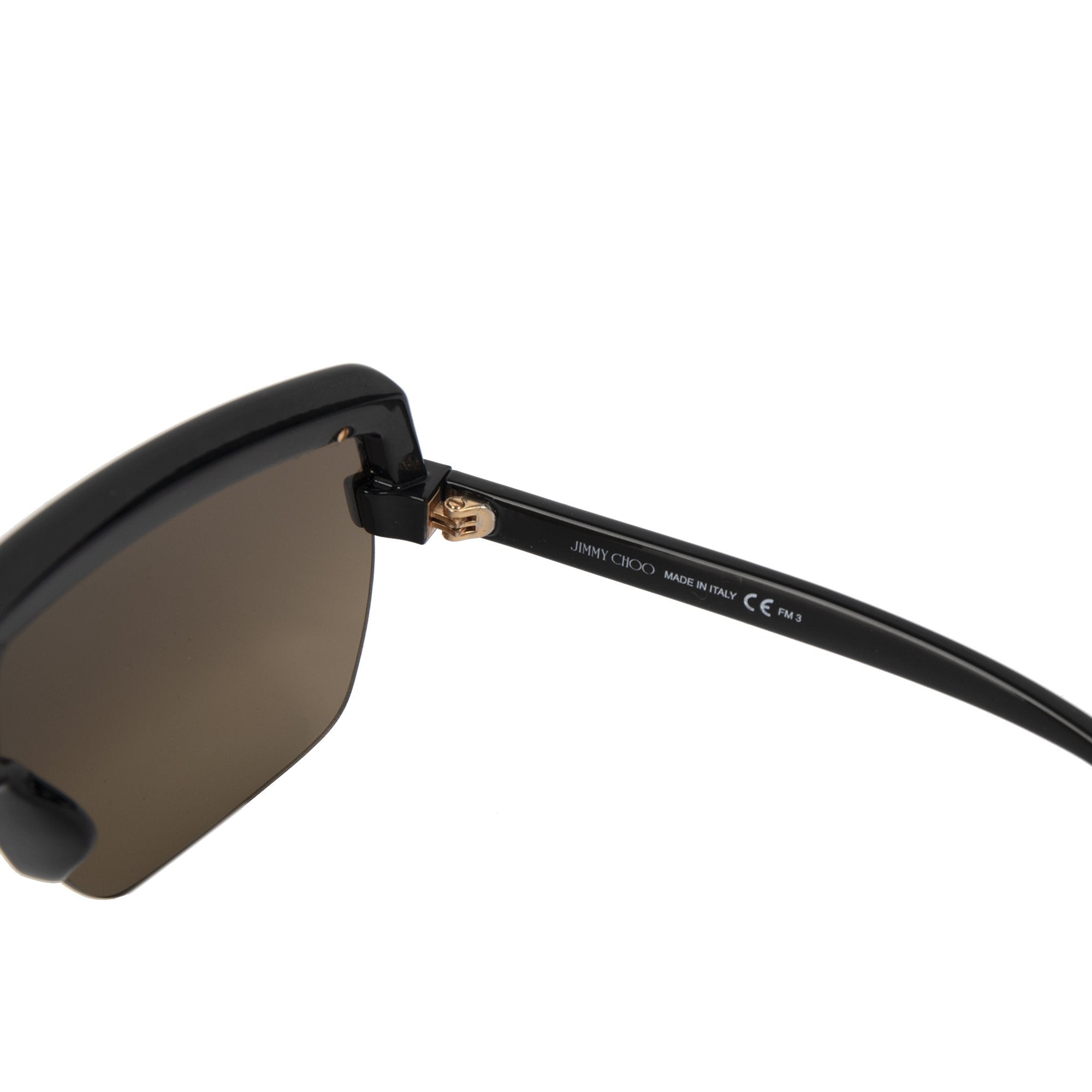 Jimmy Choo Pose Shield Sunglasses w/ Case