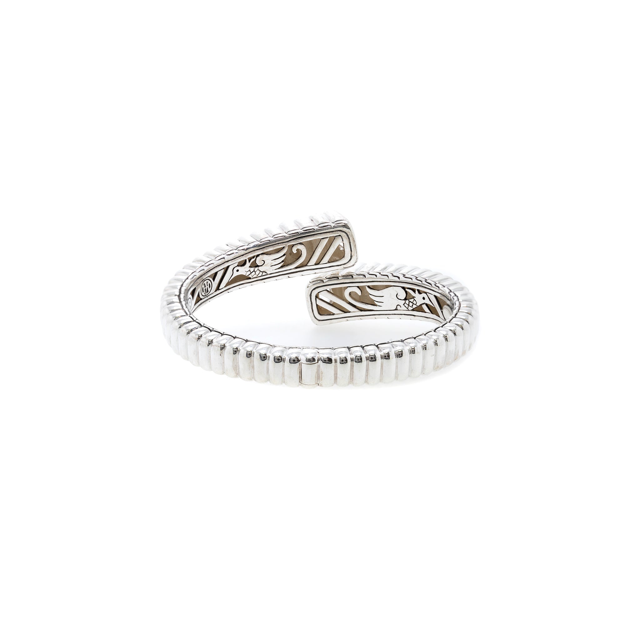John Hardy Batu Bedeg Topaz Slim Kick Cuff Bracelet