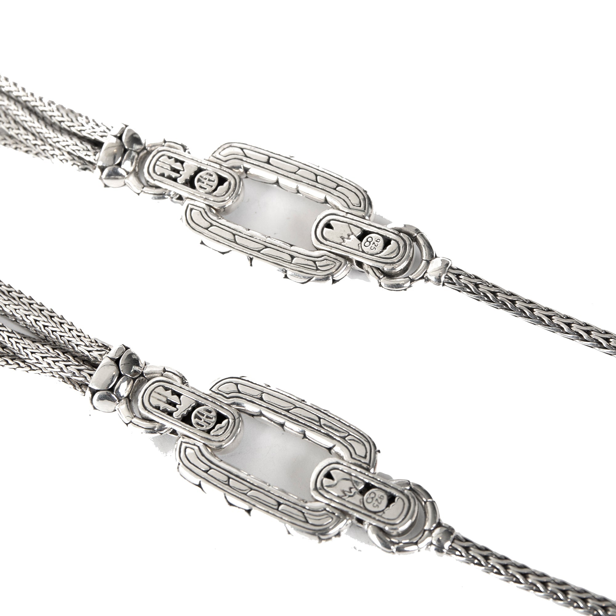 John Hardy Black Sapphire Kali Lava Necklace
