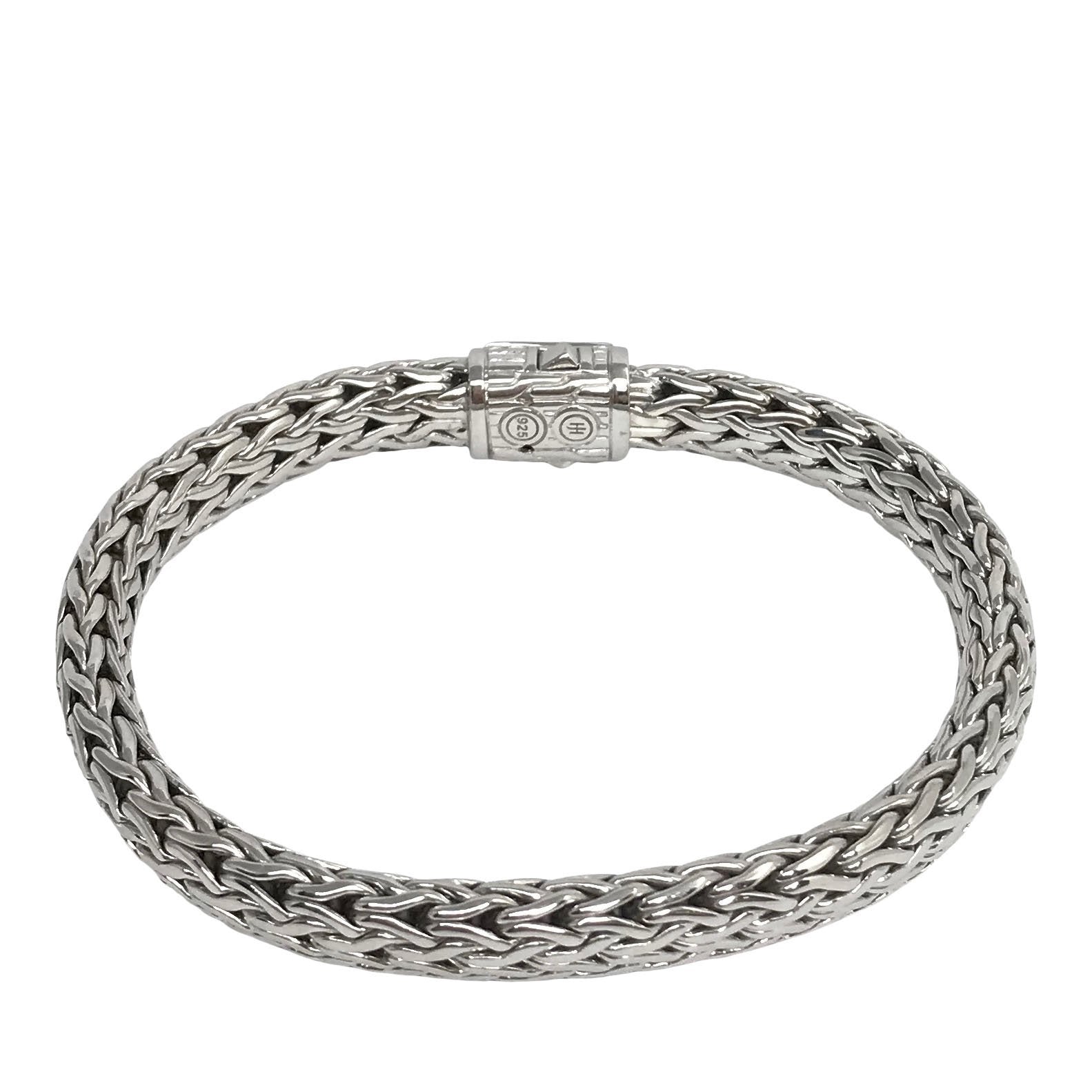 John Hardy Classic Chain Bracelet with Diamonds