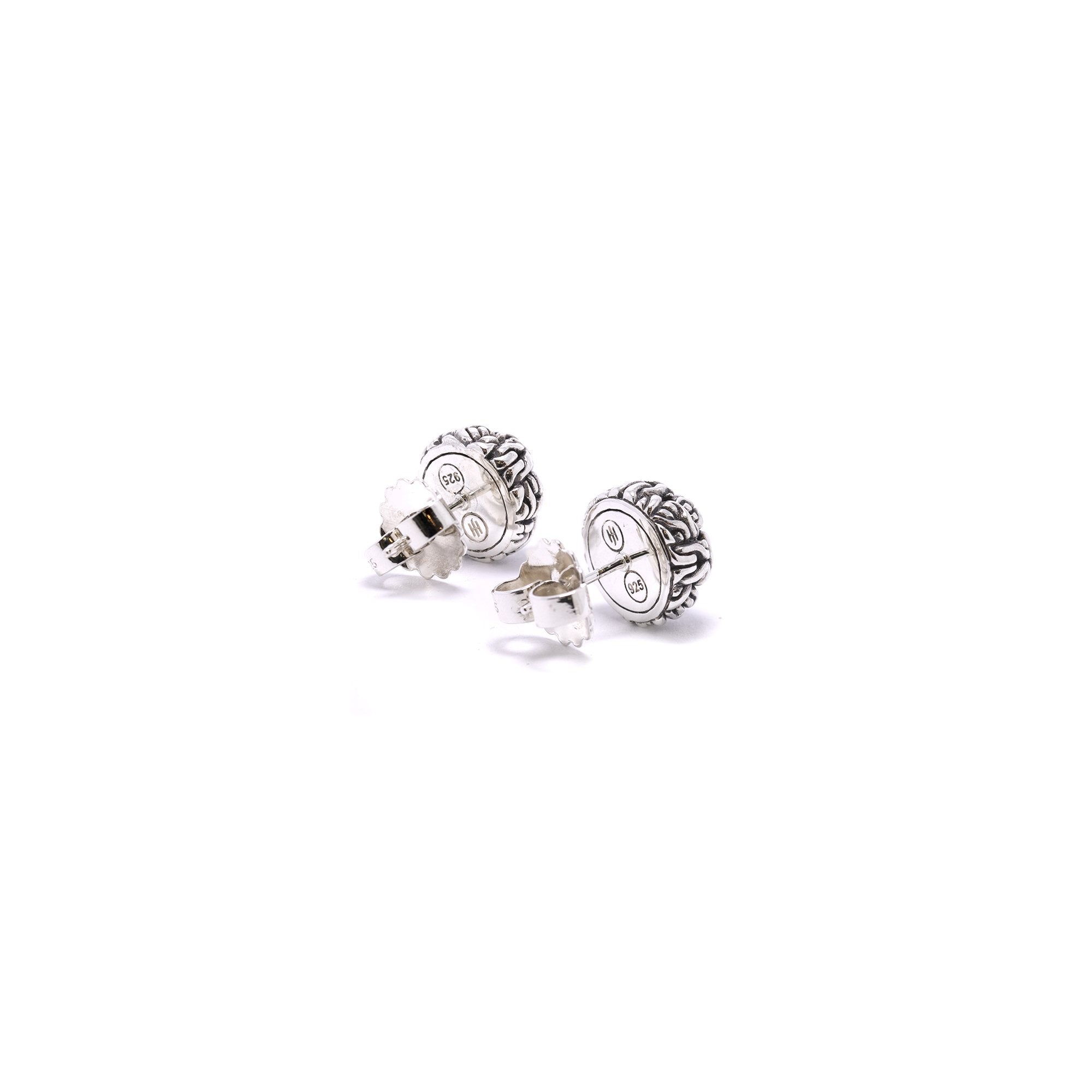 John Hardy Classic Knot Chain Stud Earrings