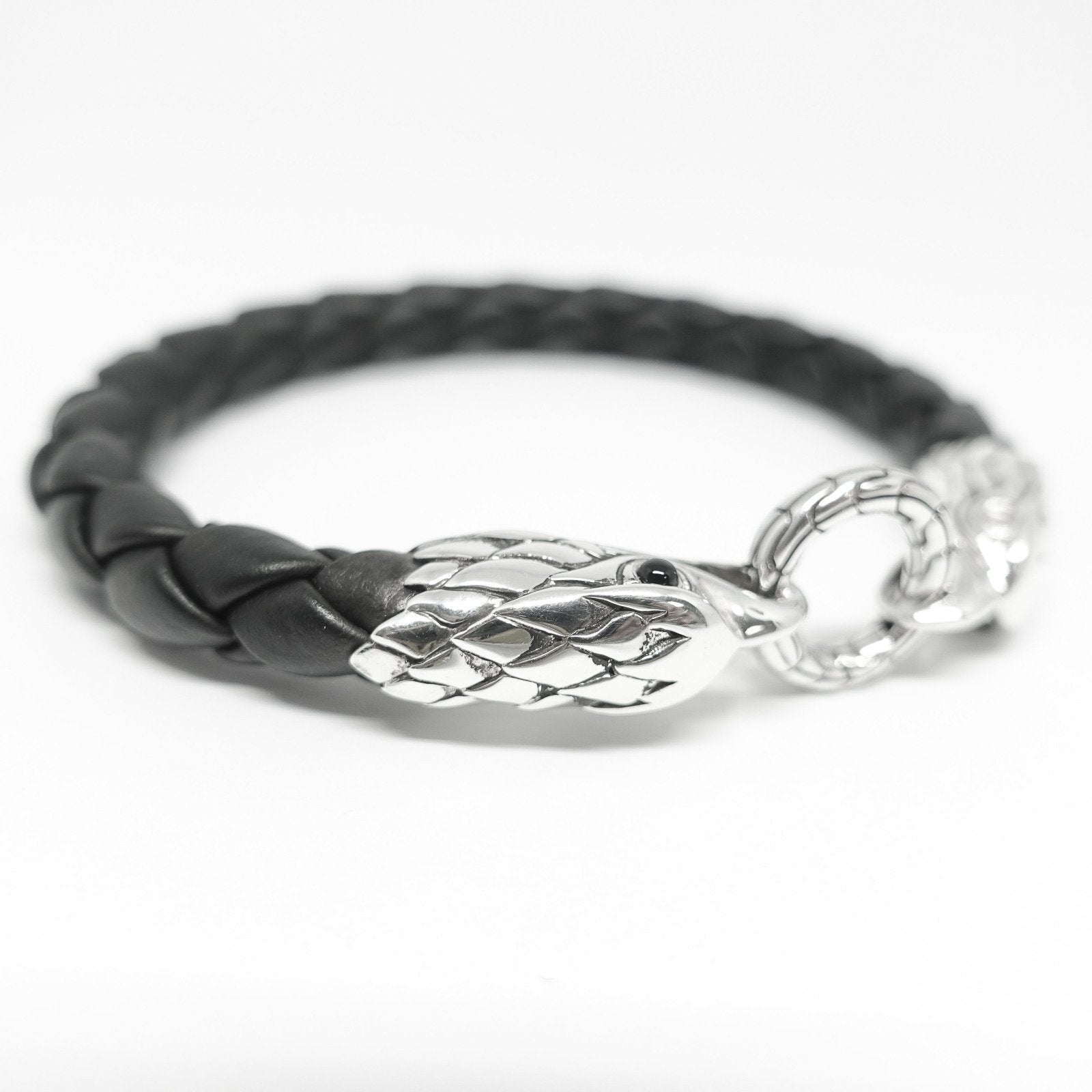 John Hardy Eagle Wrap Leather Bracelet