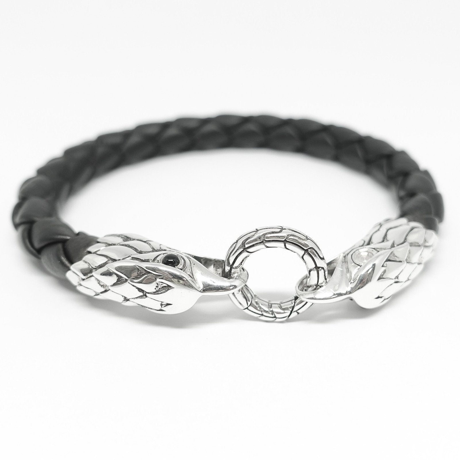 John Hardy Eagle Wrap Leather Bracelet