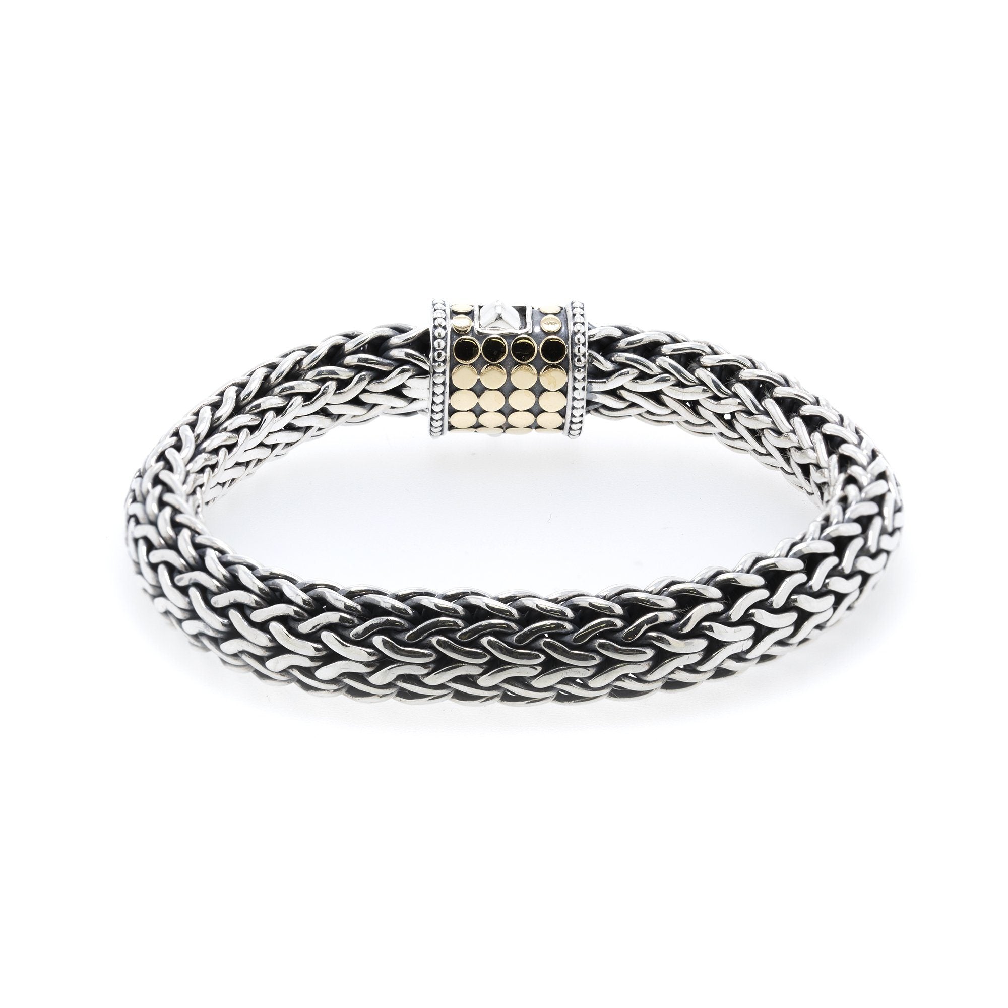 John Hardy Two-Tone Dot Classic Chain Bracelet