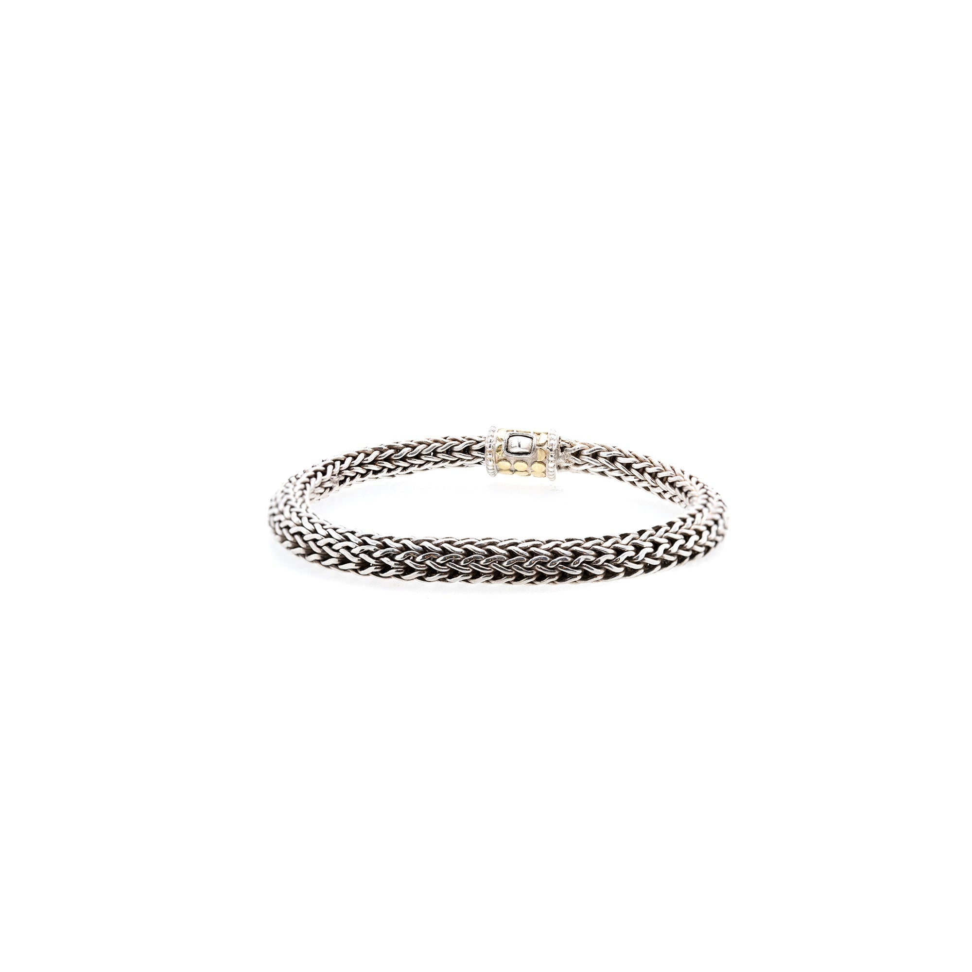 John Hardy Two-Tone Dot Classic Chain Bracelet